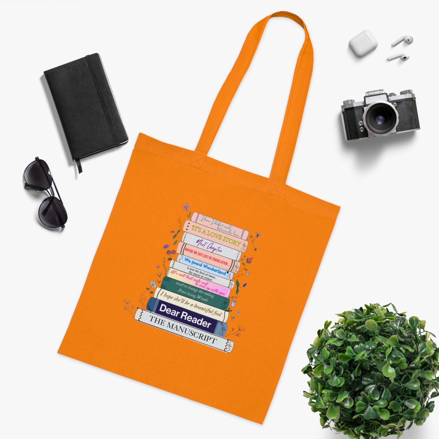 Swiftie eras books literature tote bag with reading quotes from different eras