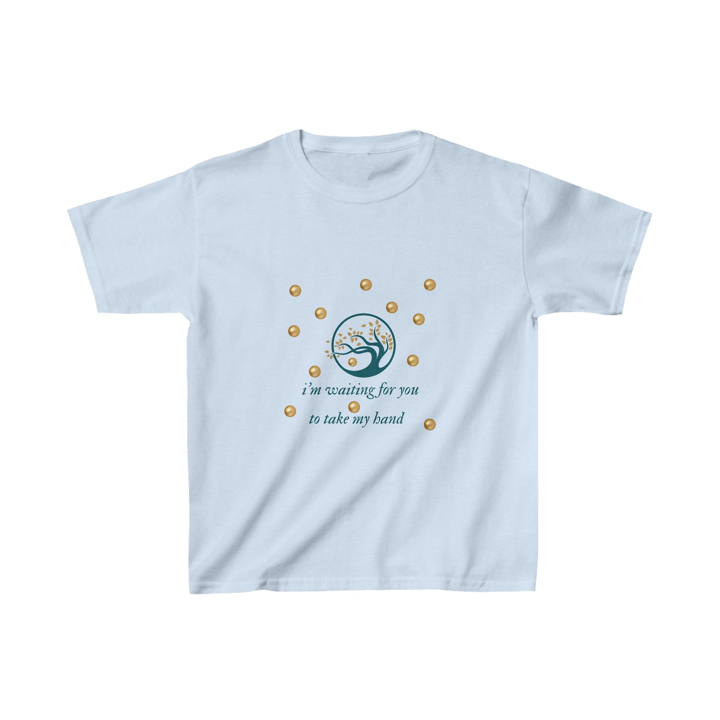 Swiftie Kids Willow waiting for you to take your hand tee