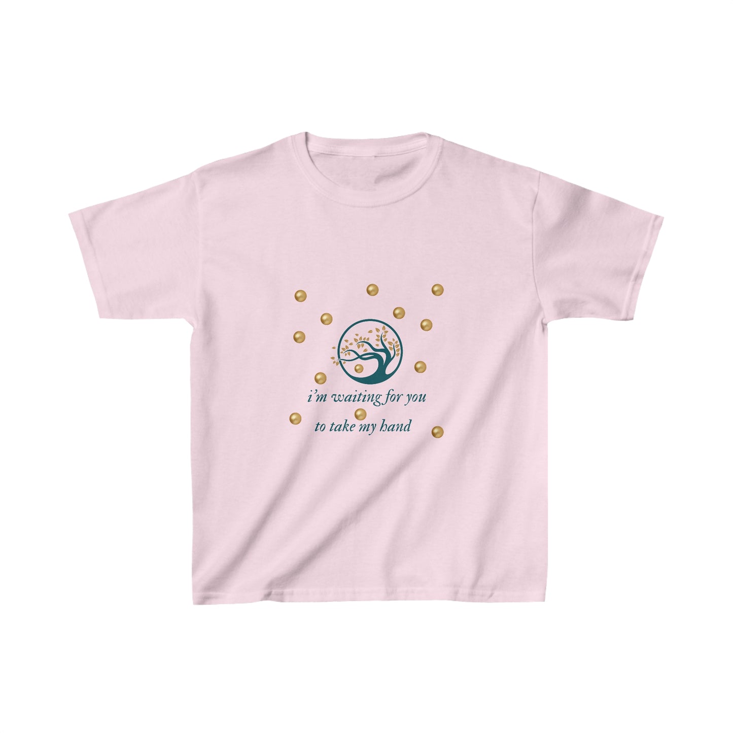 Swiftie Kids Willow waiting for you to take your hand tee