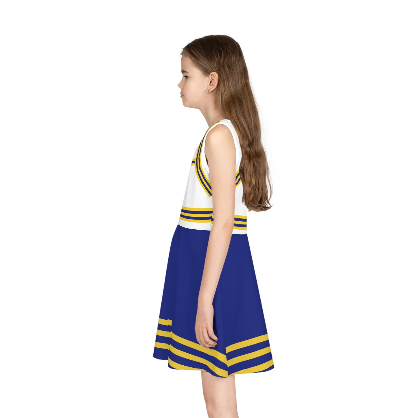 Swiftie Shake it Off cheerleader inspired costume girls' Sleeveless dress