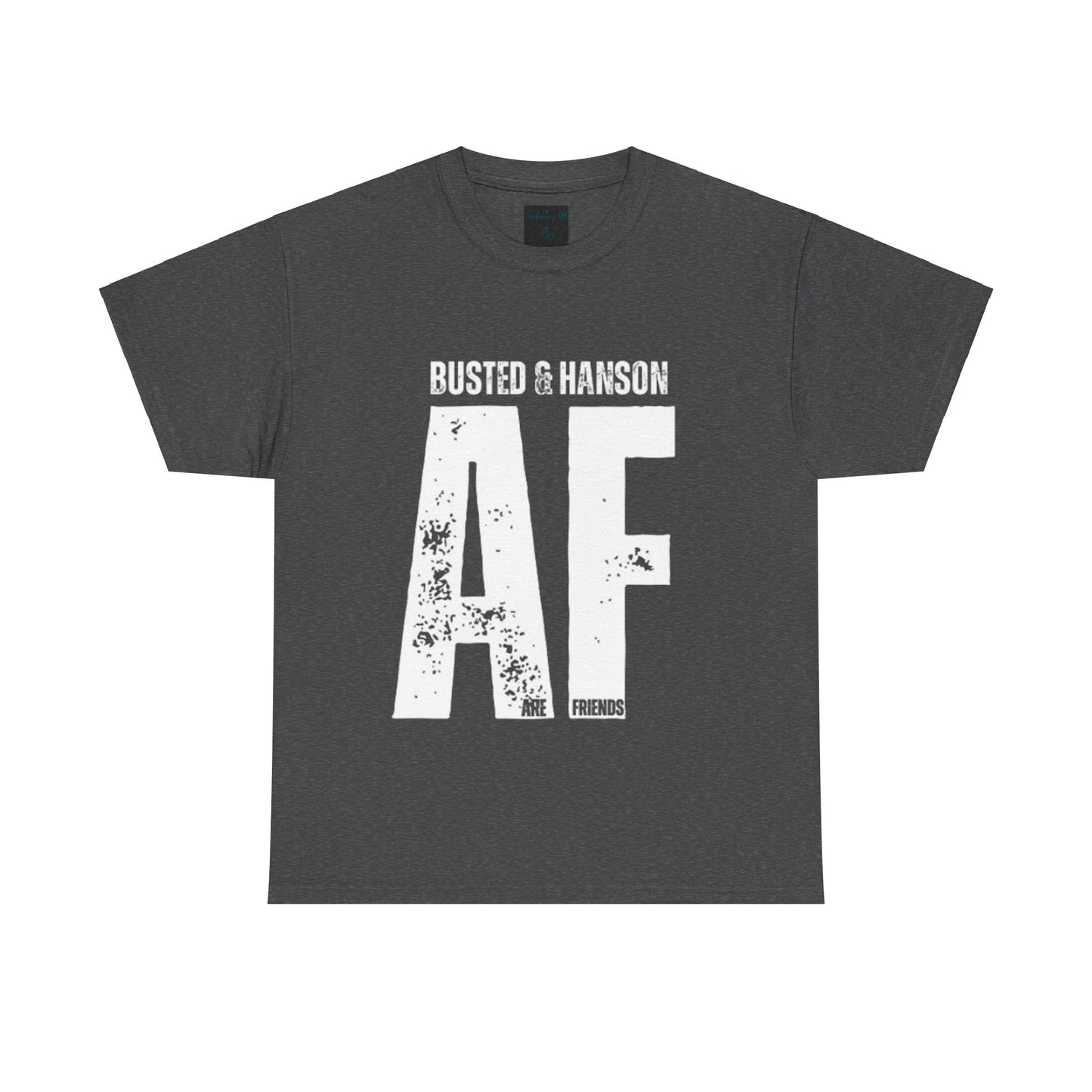 Busted and Hanson AF are friends tour t shirt for Busted and Hanson tour and fans