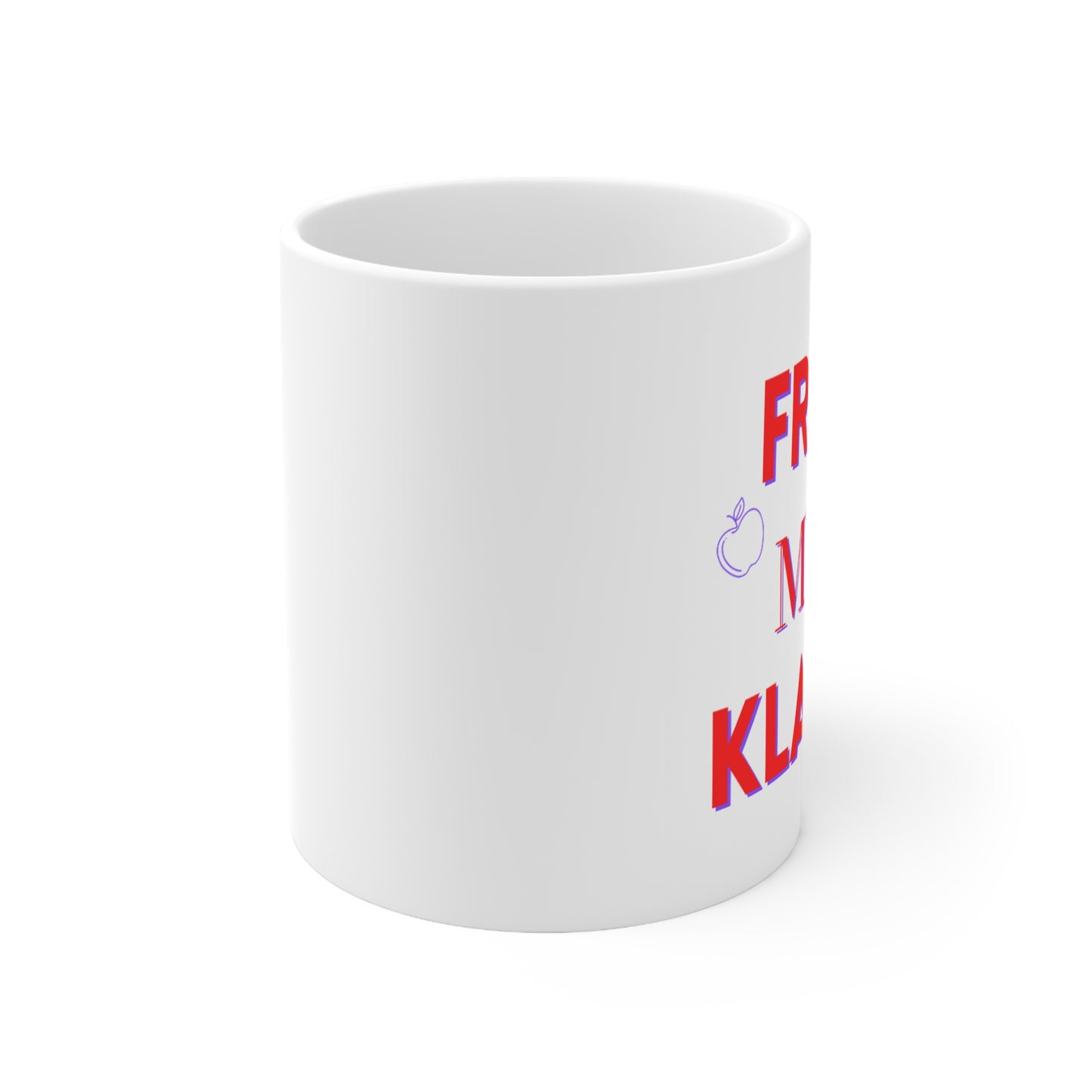 German teacher gift mug Frau mit Klasse