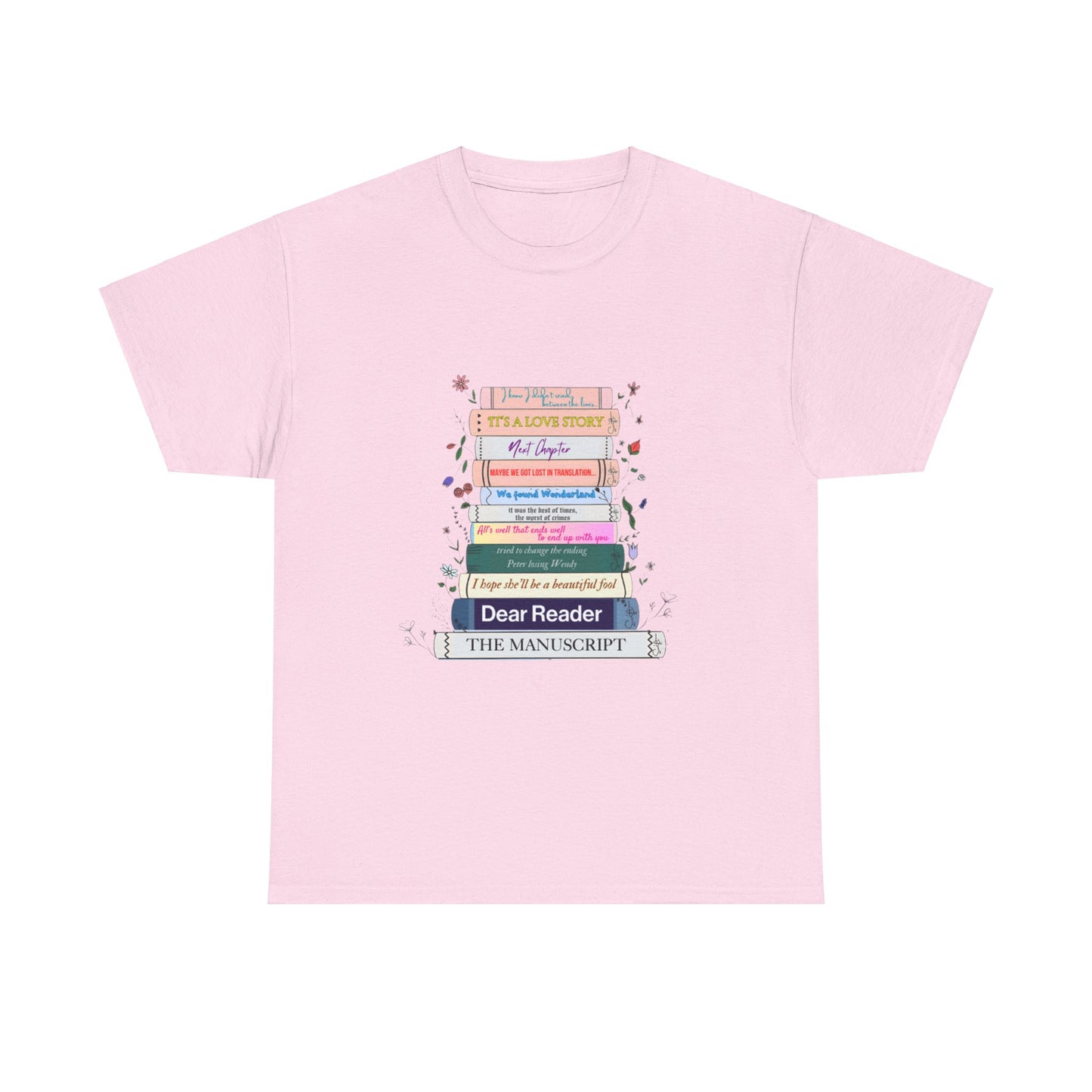 Swiftie Book themed eras literature t shirt