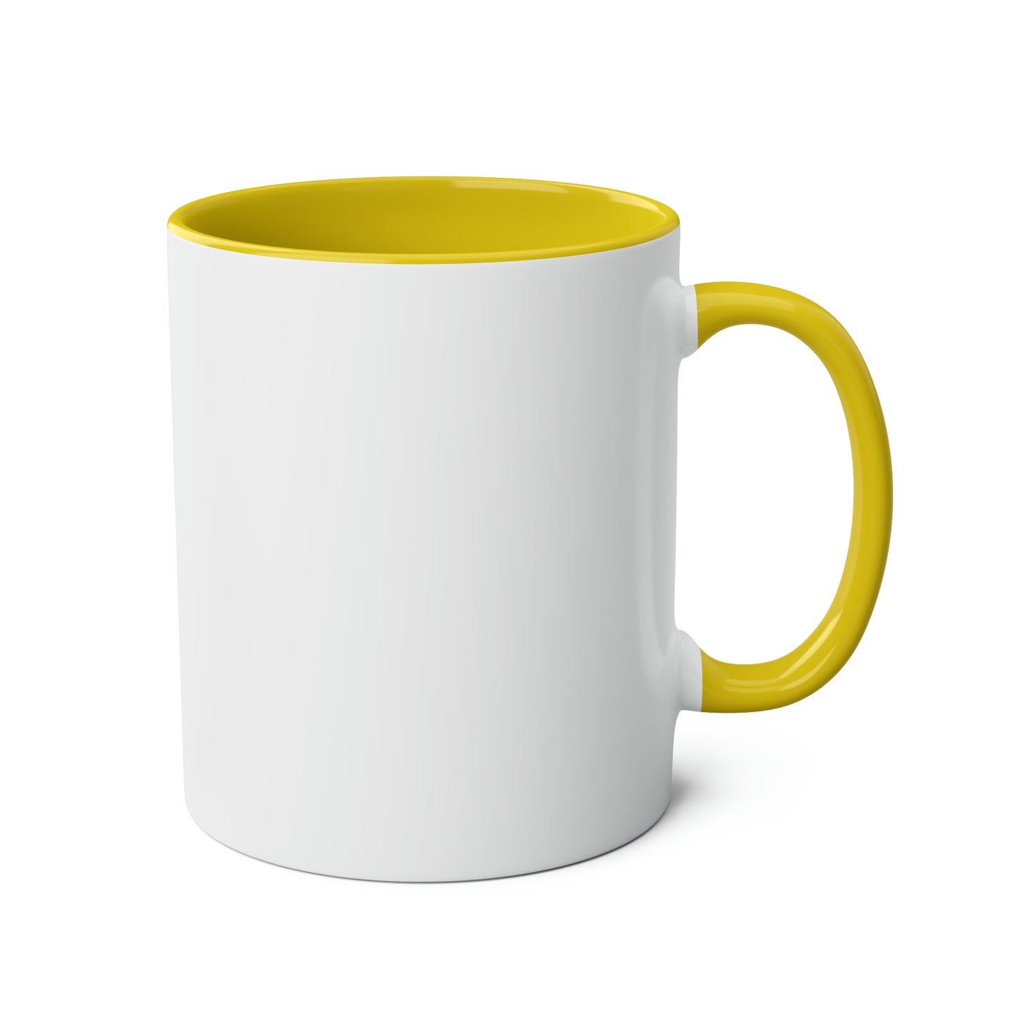 Necesito un lumingo silly Spanish Two-Tone Coffee Mugs, 11oz