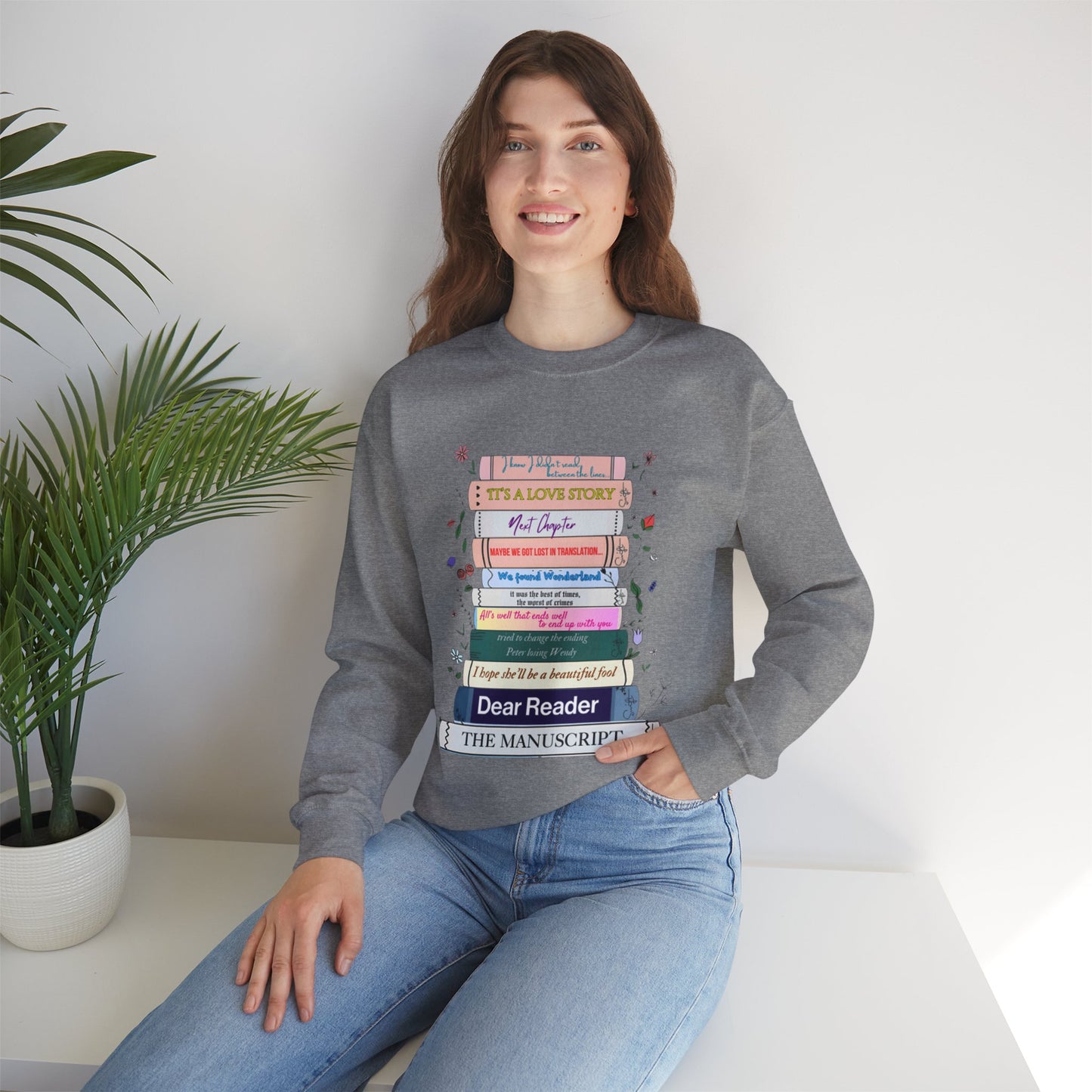 Swiftie in my reading era literature eras books sweatshirt.