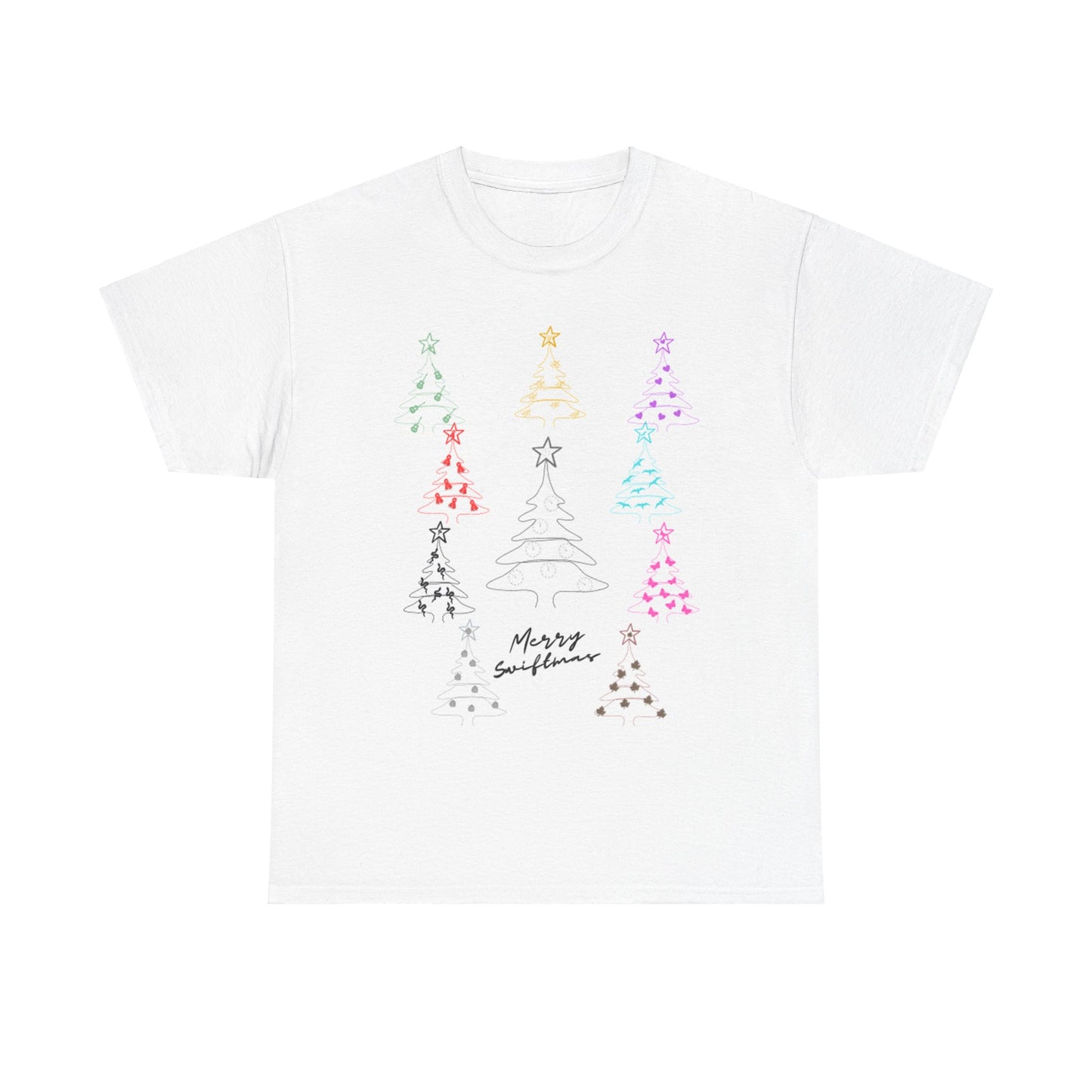 Taylor Swift eras Christmas tree t shirt Merry Swiftmas