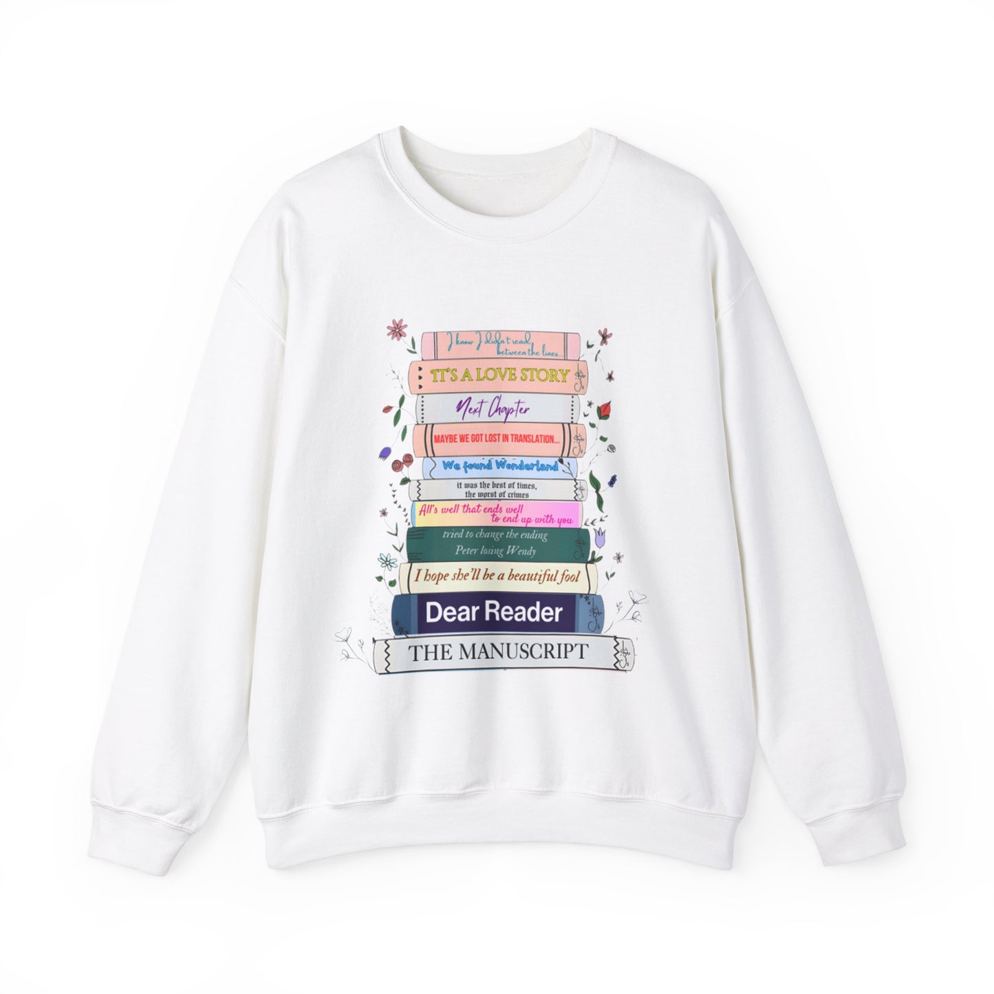 Swiftie in my reading era literature eras books sweatshirt.