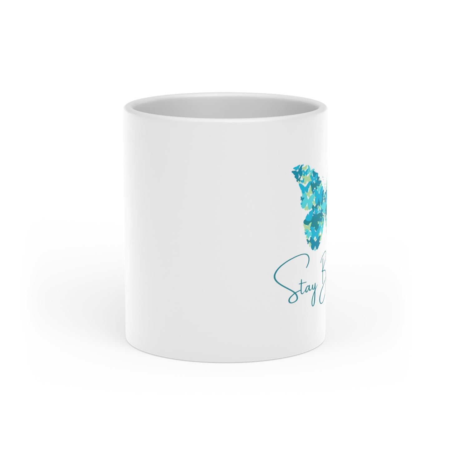 Swiftie gift Debut self titled Stay Beautiful themed valentine's Heart-Shaped Mug