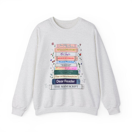 Swiftie in my reading era literature eras books sweatshirt.