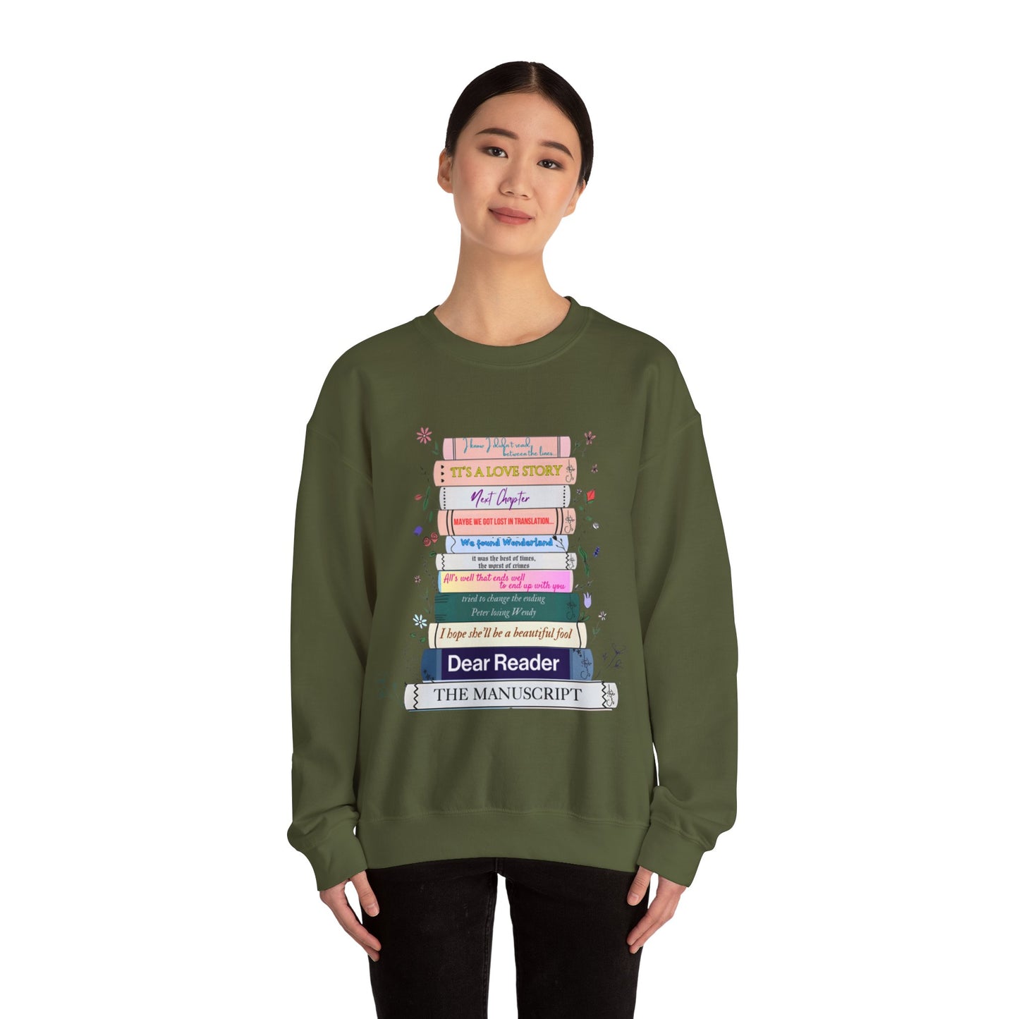 Swiftie in my reading era literature eras books sweatshirt.