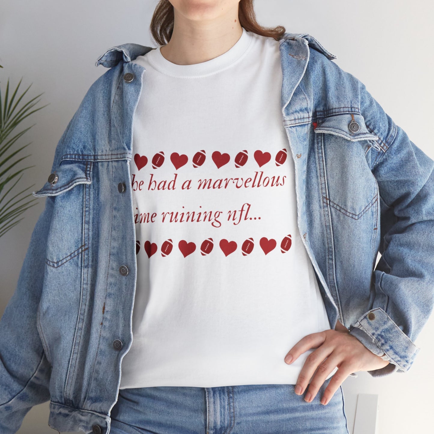 She had a marvellous time ruining nfl Taylor folklore quote Super Bowl t shirt