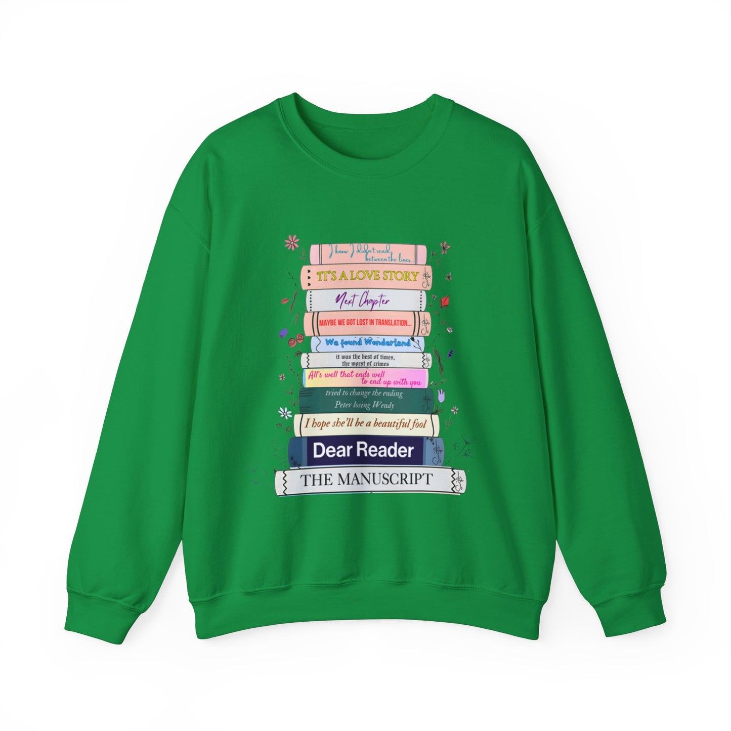 Swiftie in my reading era literature eras books sweatshirt.