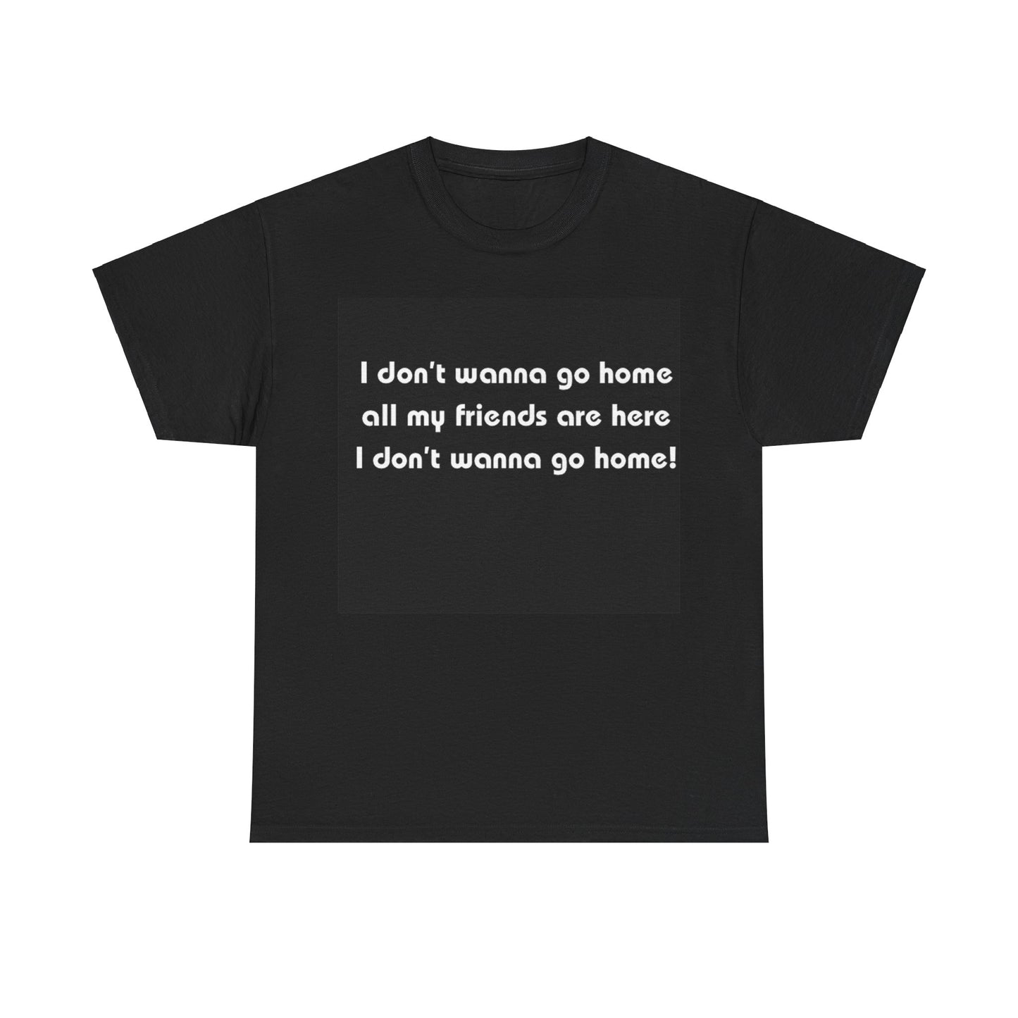 I dont wanna go home Hanson lyrics t shirt for Hanson fans