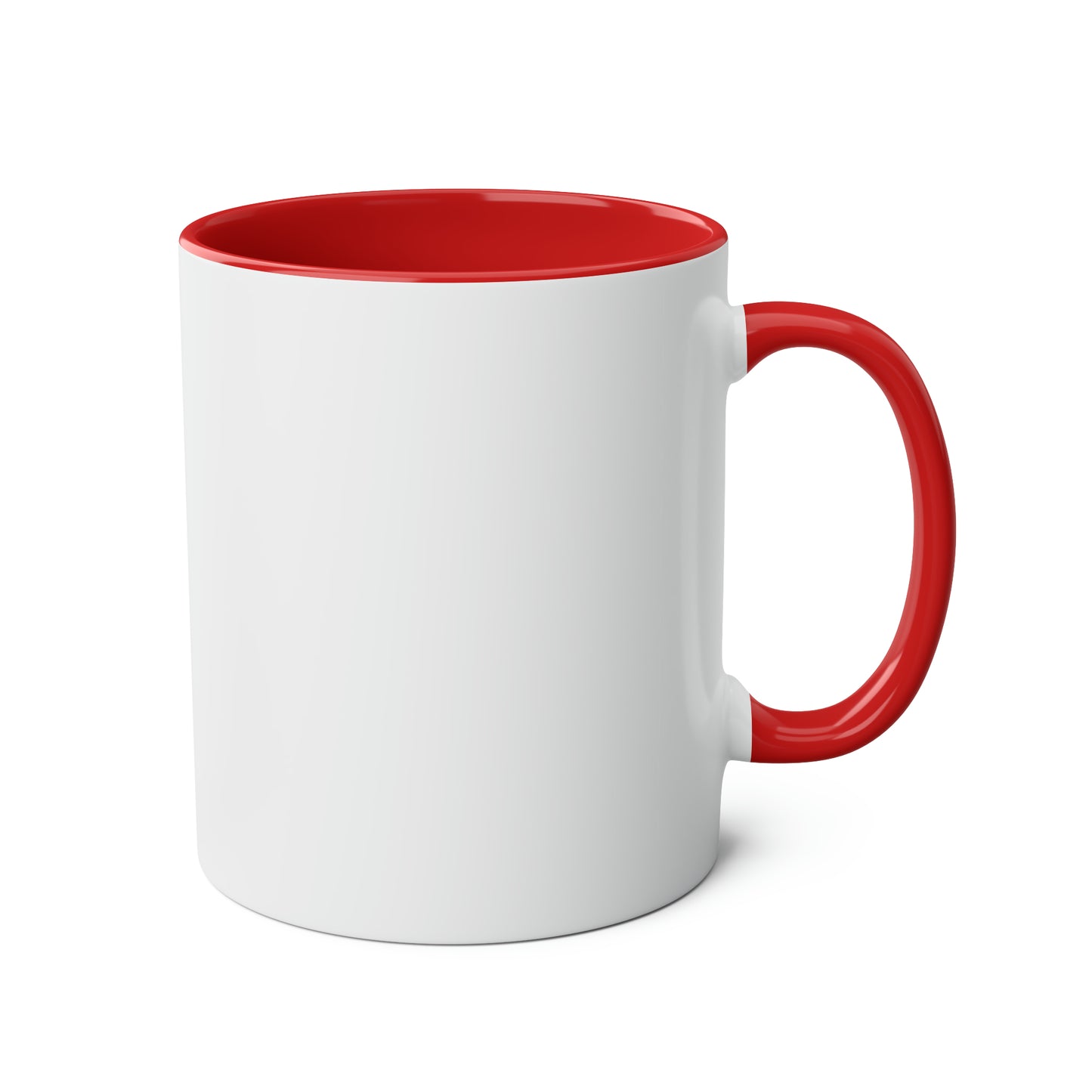 Necesito un lumingo silly Spanish Two-Tone Coffee Mugs, 11oz