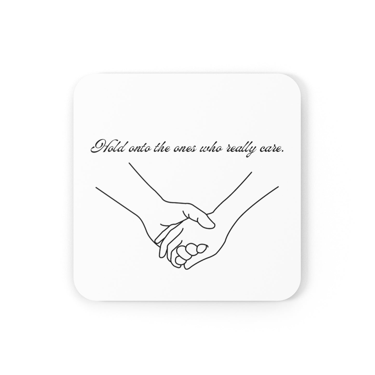 Mmm bop Hanson lyrics Corkwood Coaster Set with hold onto the ones who really care