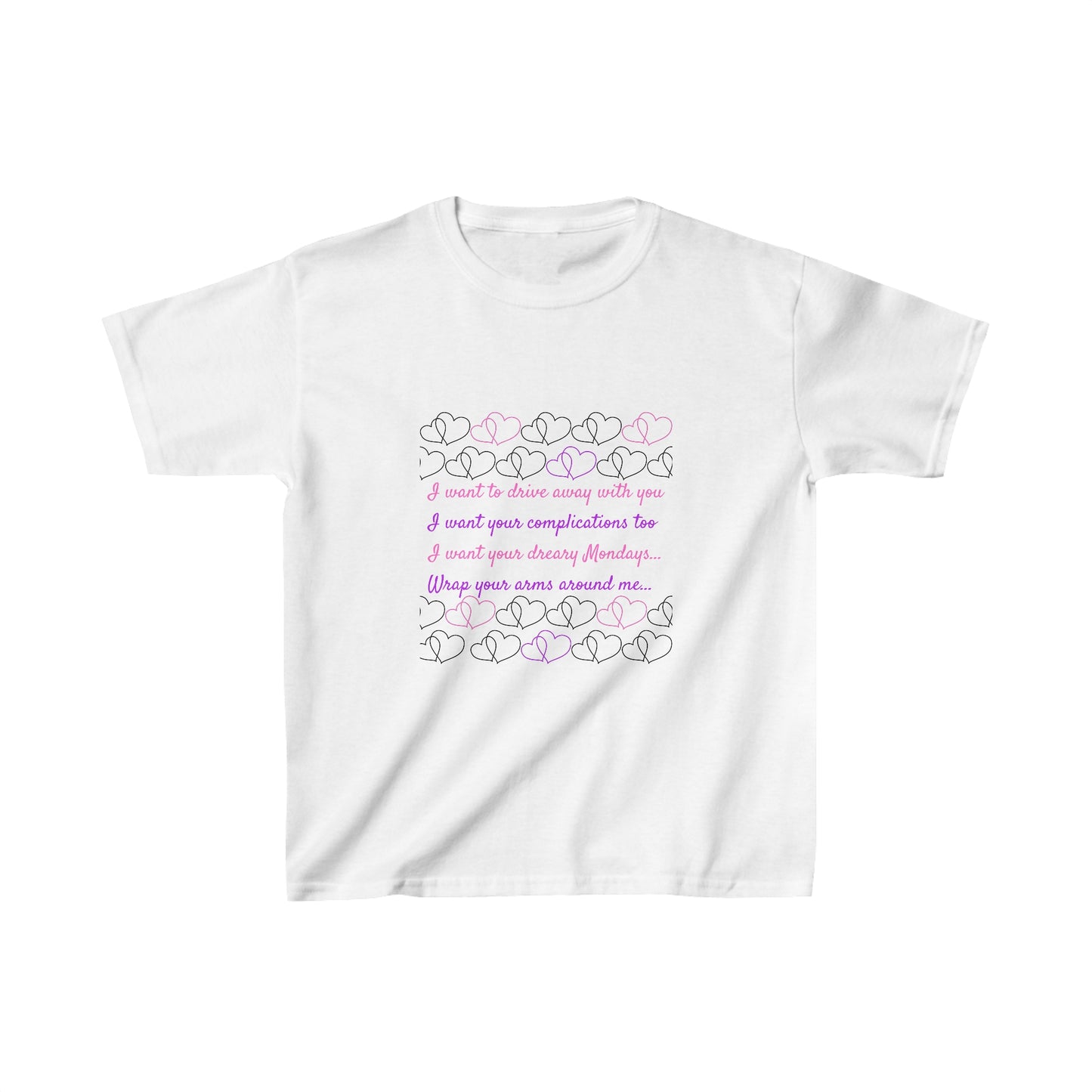 Swiftie Kids paper rings lover tee