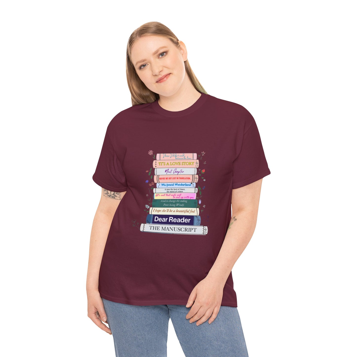 Swiftie Book themed eras literature t shirt