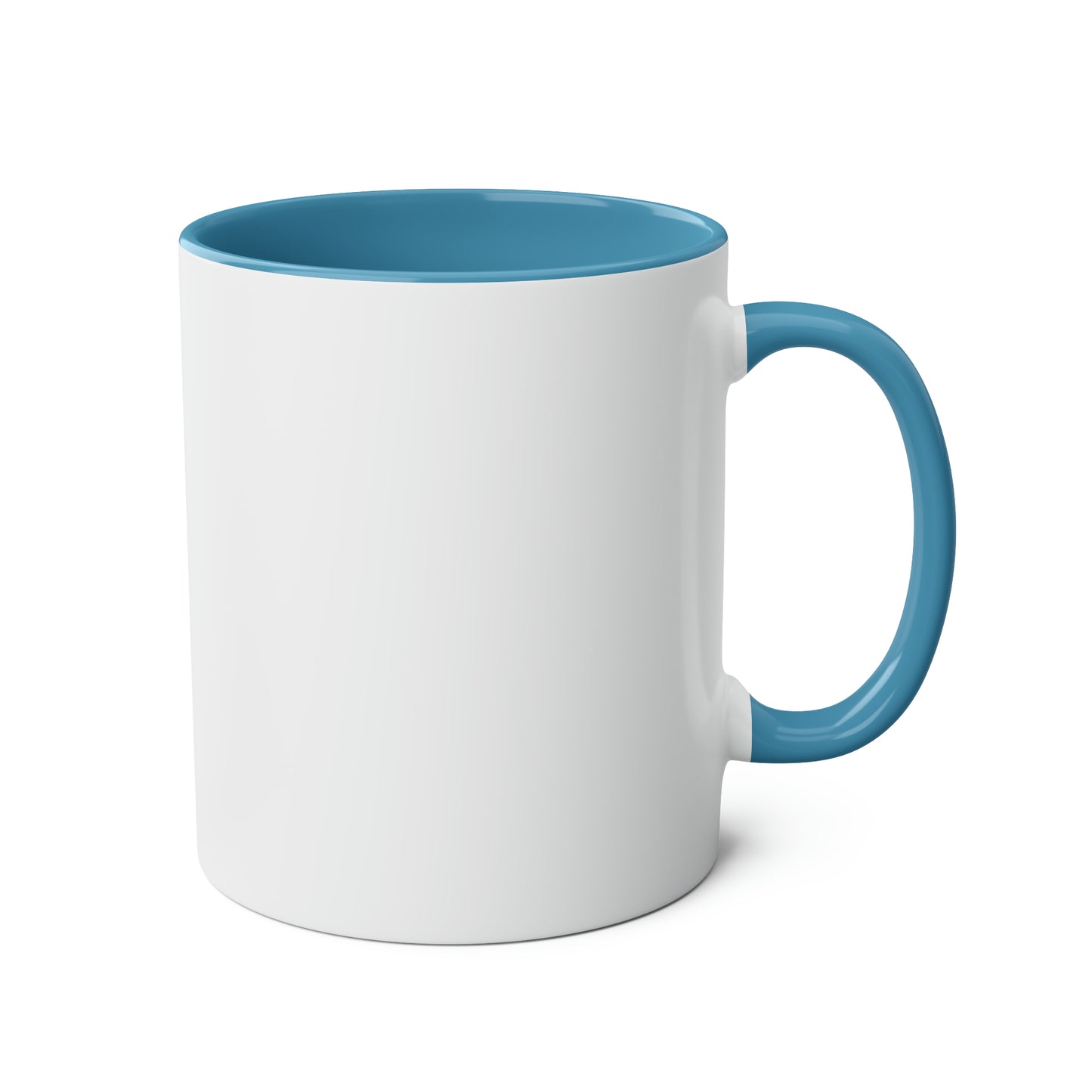 Necesito un lumingo silly Spanish Two-Tone Coffee Mugs, 11oz