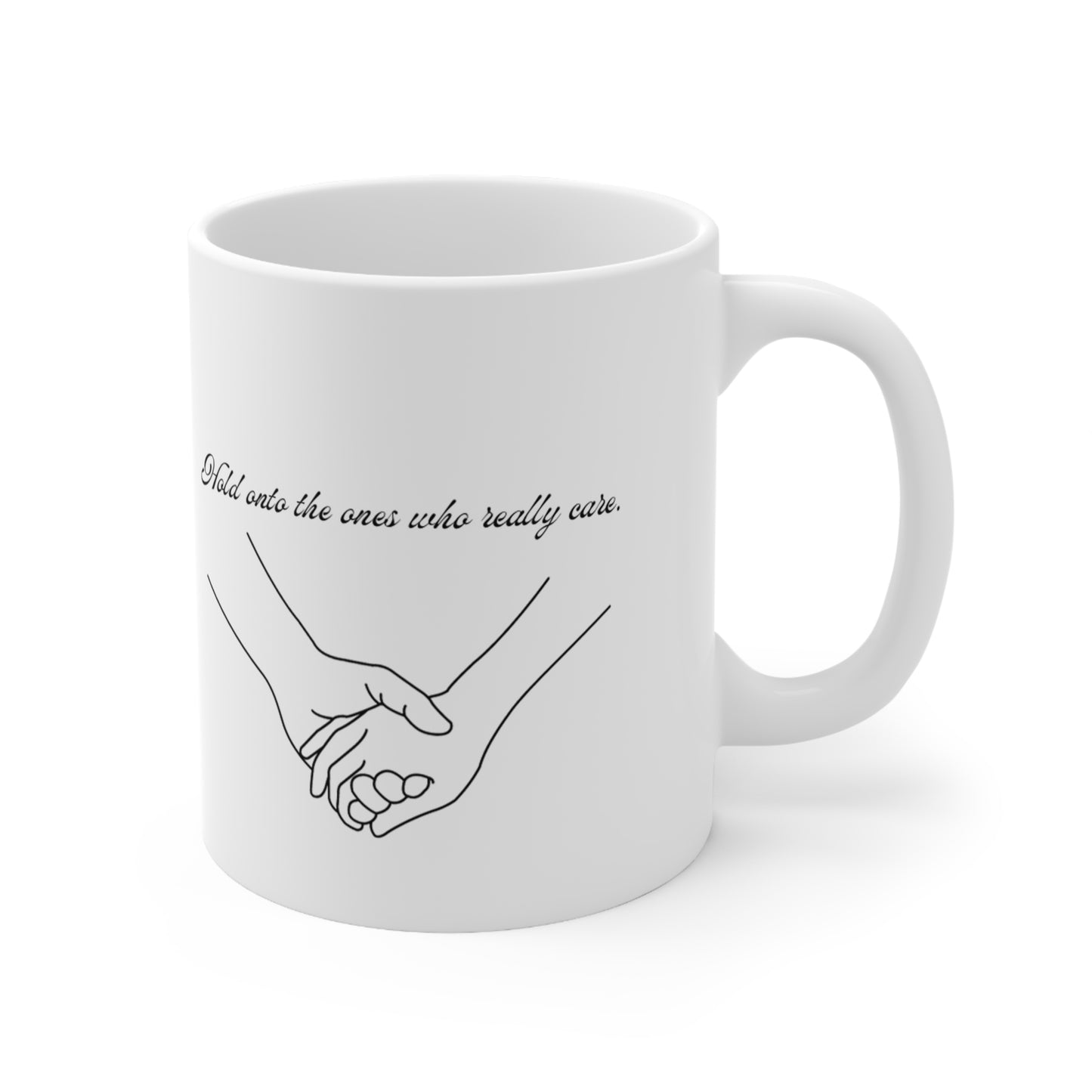 Mmm bop Hanson mug with lyrics Hold onto the ones who really care