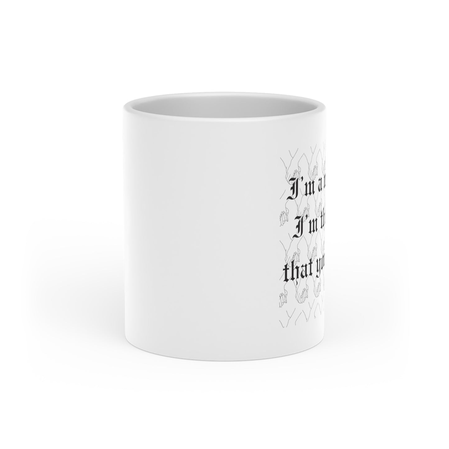 Swiftie gift Reputation Im a mess but im the mess that you wanted valentine's Heart-Shaped Mug