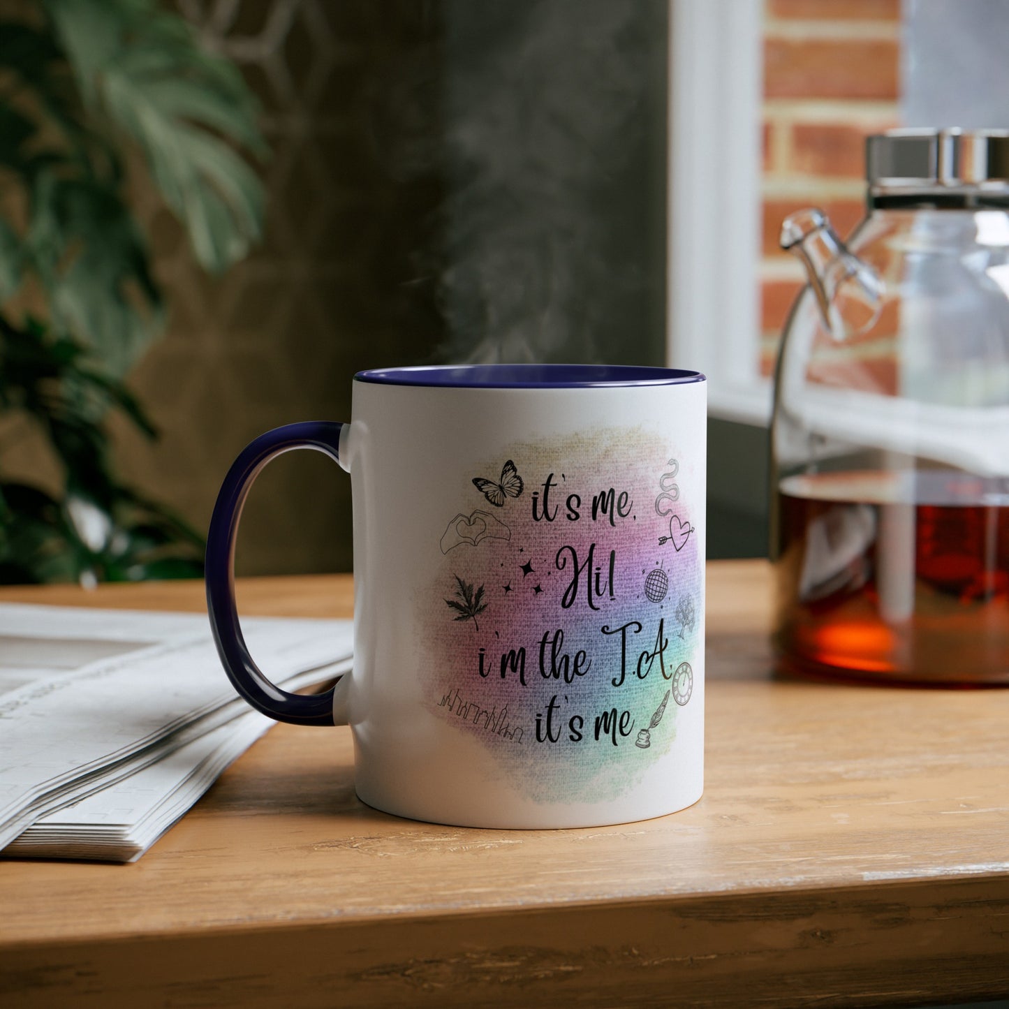 Swiftie Teaching assistant gift mug - it’s me hi I’m the TA it’s me