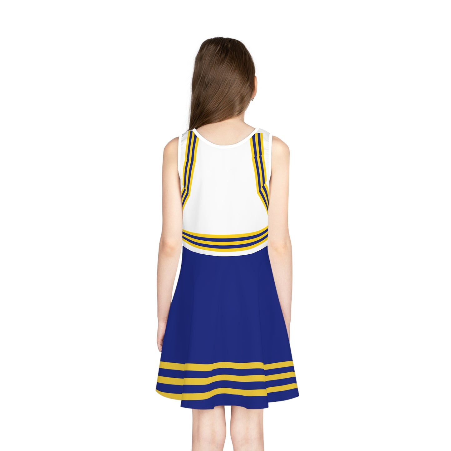 Swiftie Shake it Off cheerleader inspired costume girls' Sleeveless dress