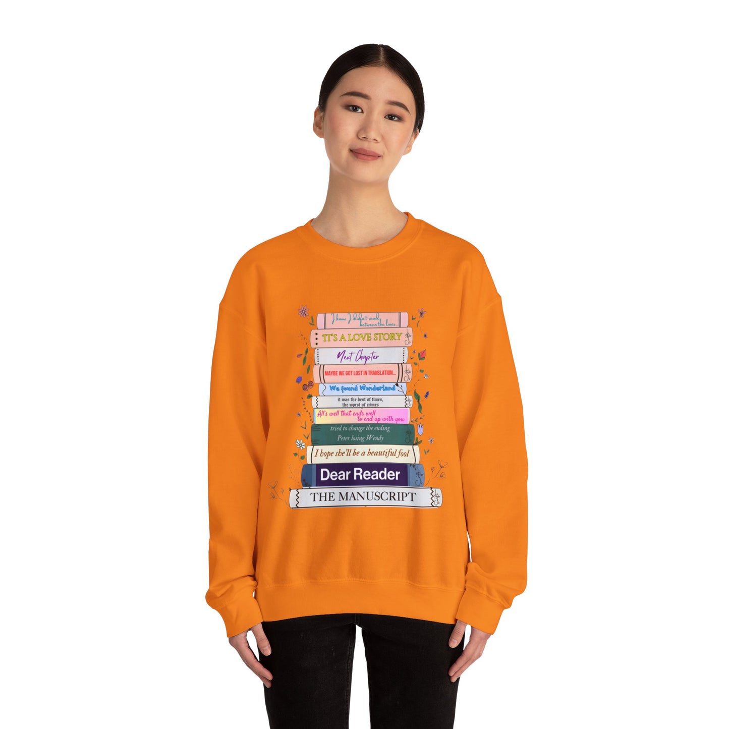 Swiftie in my reading era literature eras books sweatshirt.