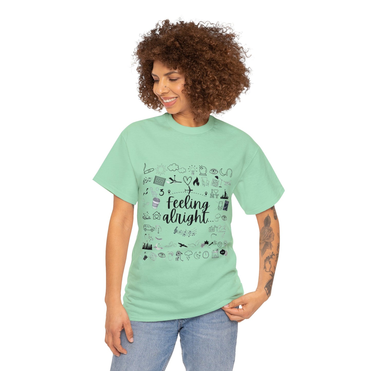 Penny and me feeling alright Hanson lyrics t shirt for Hanson fans