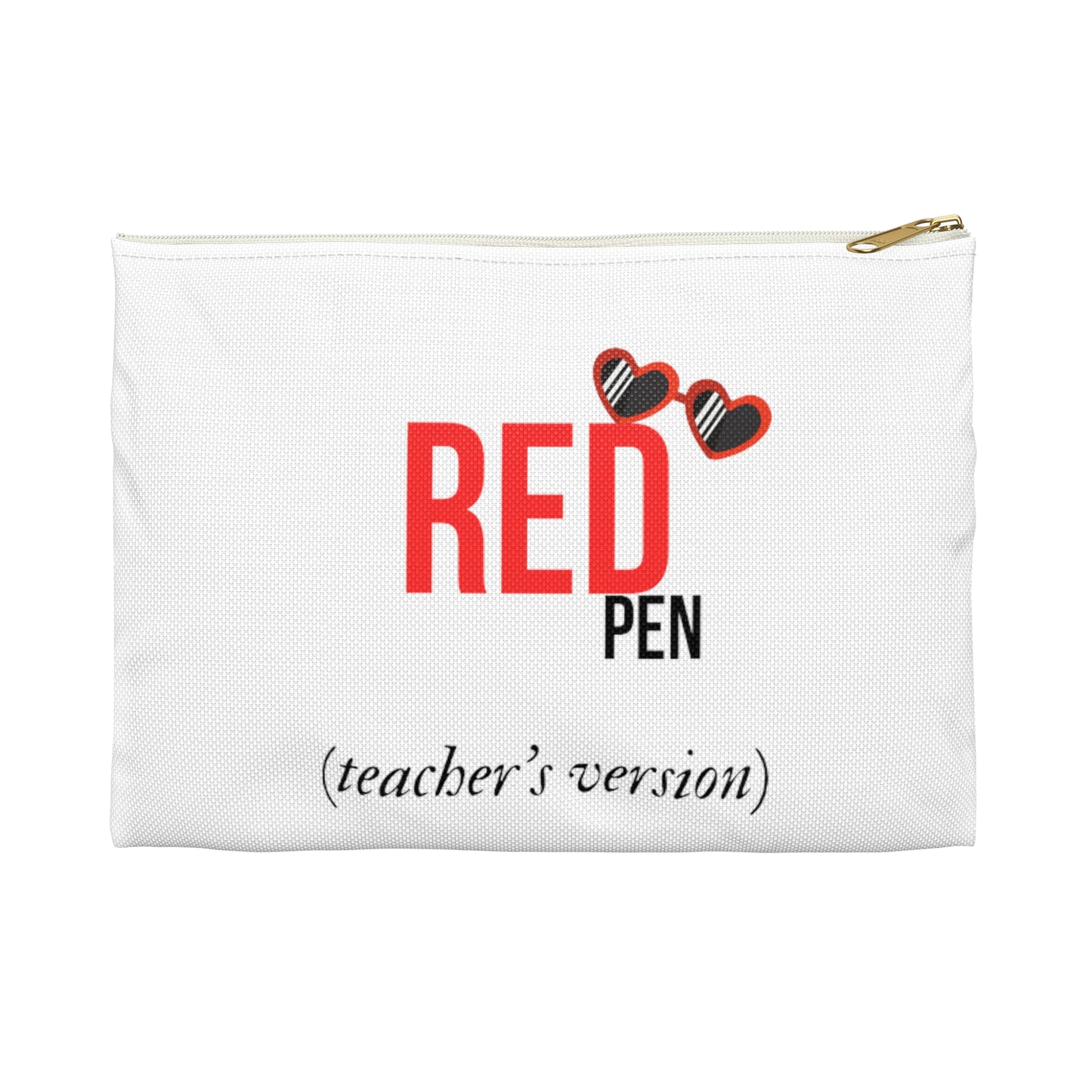 Swiftie in my teaching era red pen teachers version pencil case pouch.