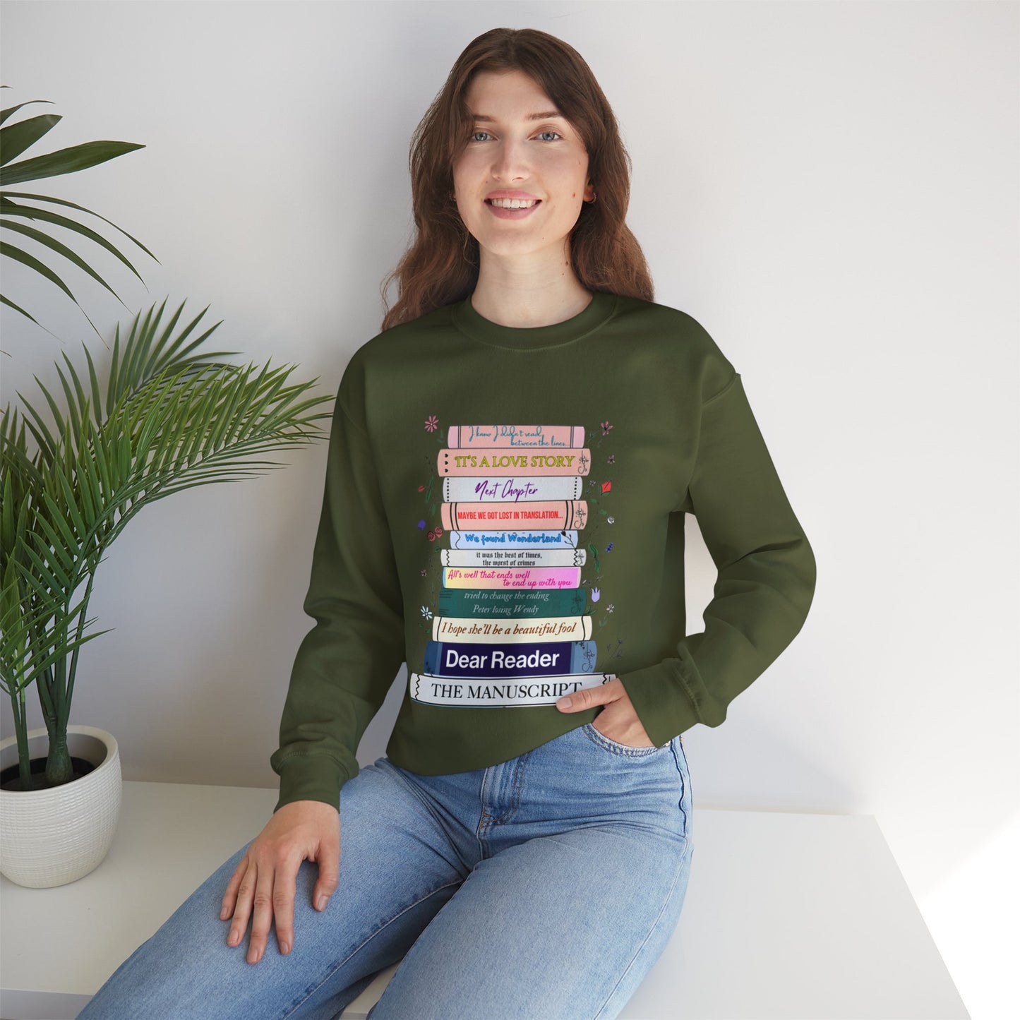 Swiftie in my reading era literature eras books sweatshirt.