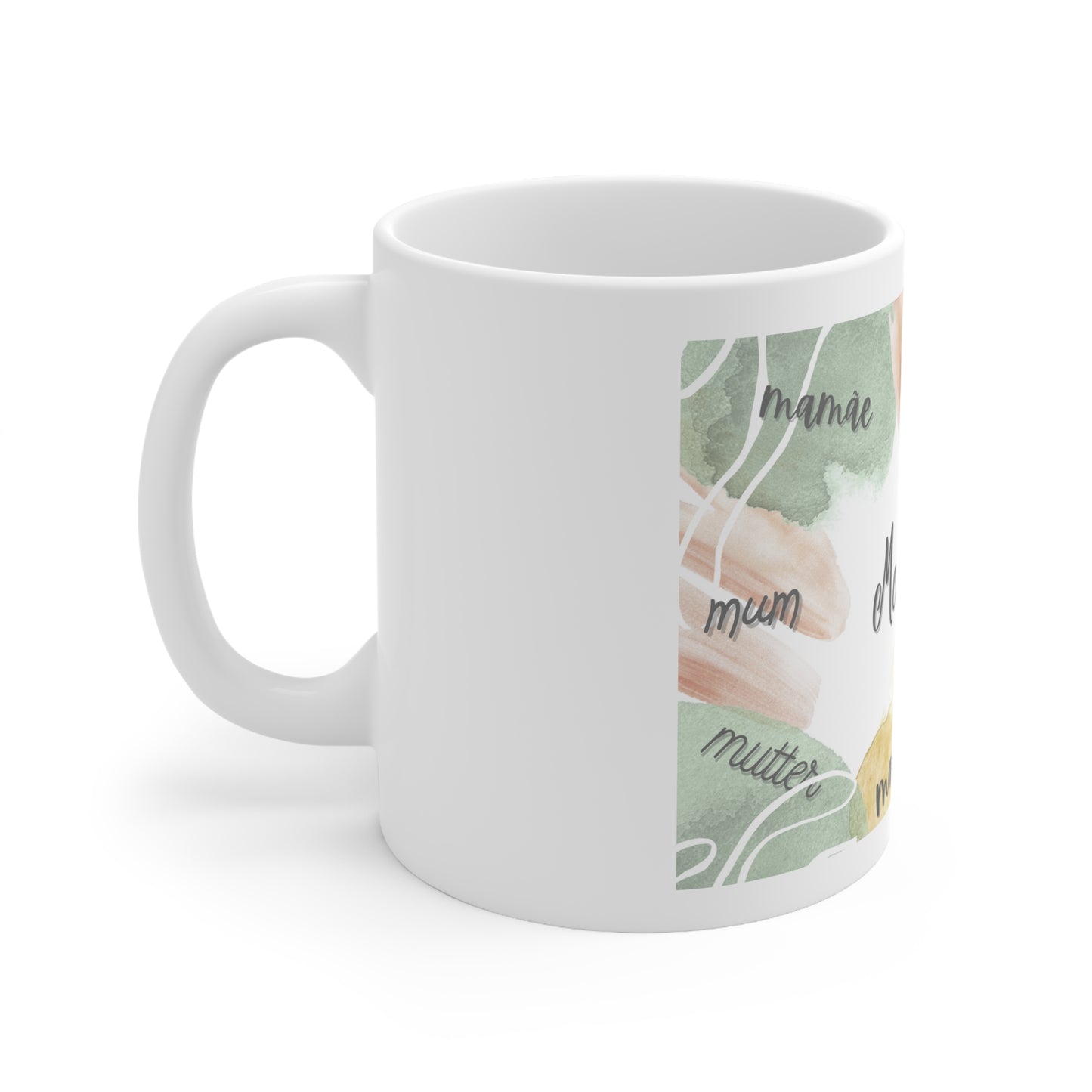 MAMA Mothers Day gift mug Mum Mam Mom Maman Madre Mutter Mamma Mamãe