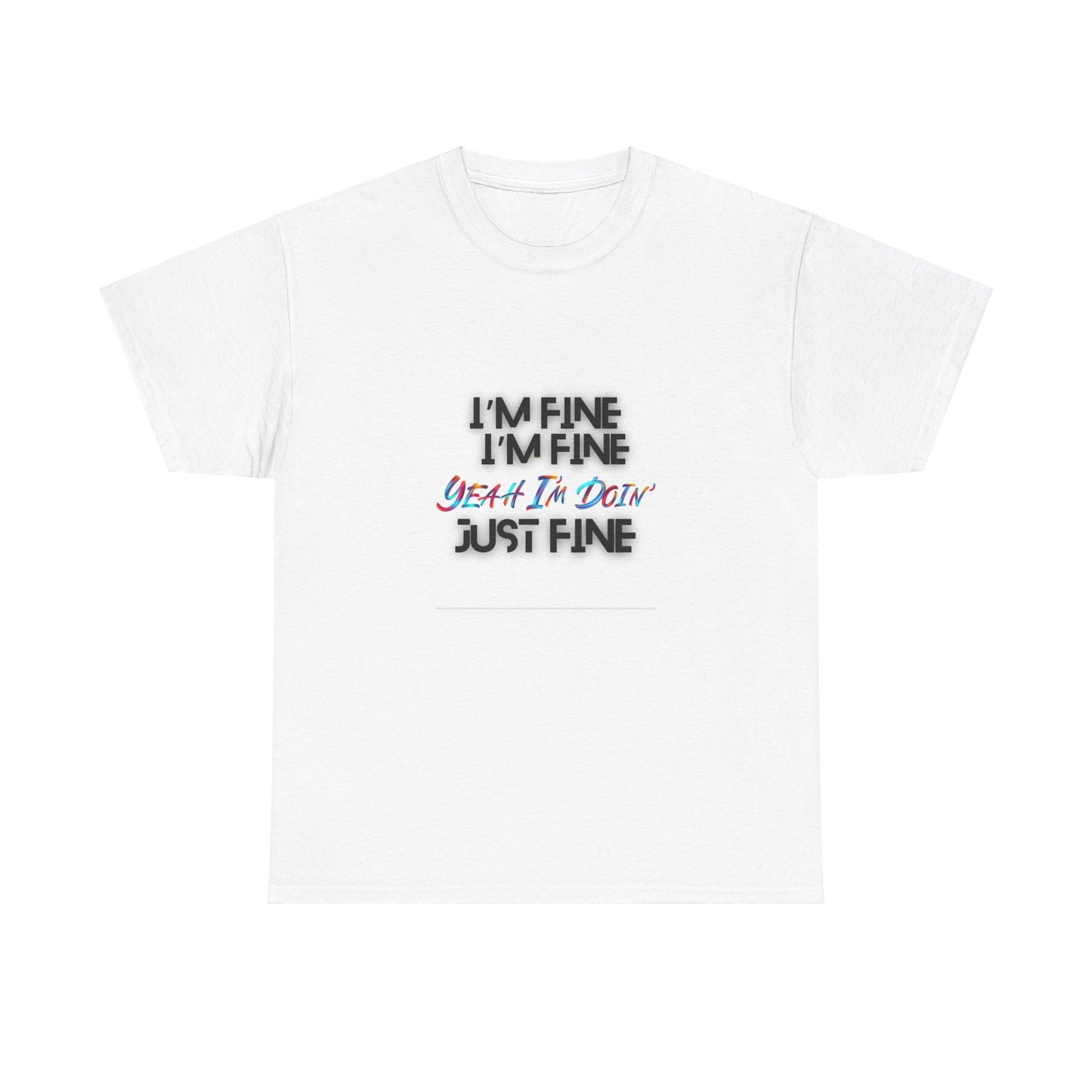 Im fine Im fine yeah Im doin just fine McFly Power to Play lyrics t shirt