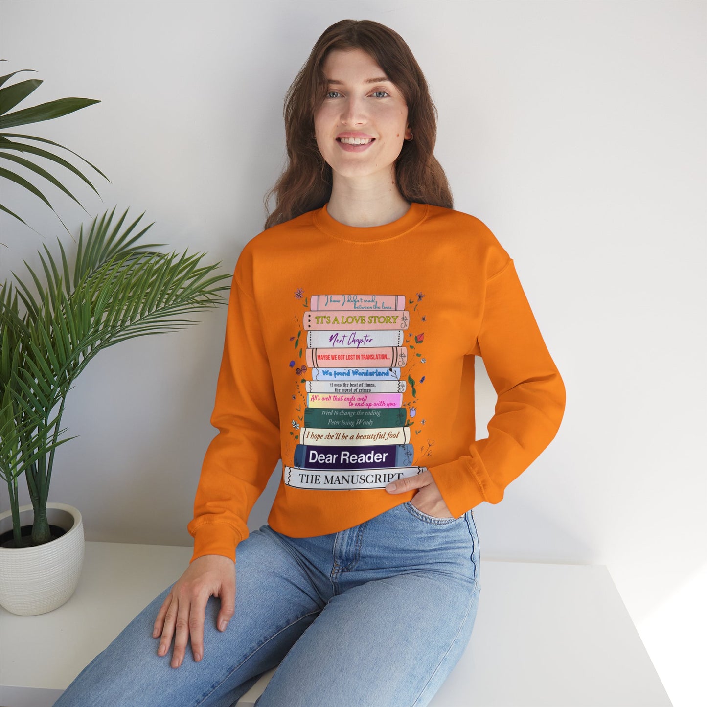 Swiftie in my reading era literature eras books sweatshirt.