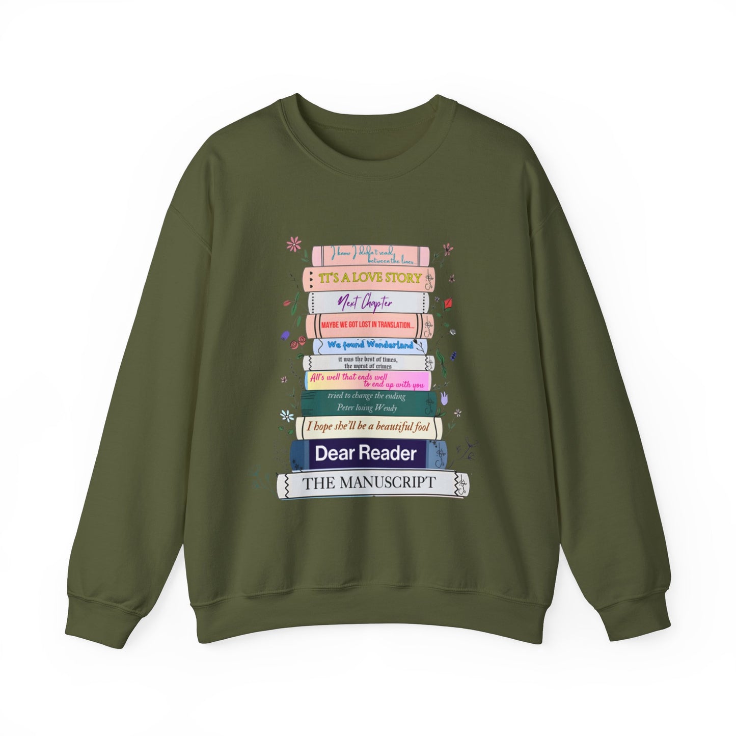 Swiftie in my reading era literature eras books sweatshirt.