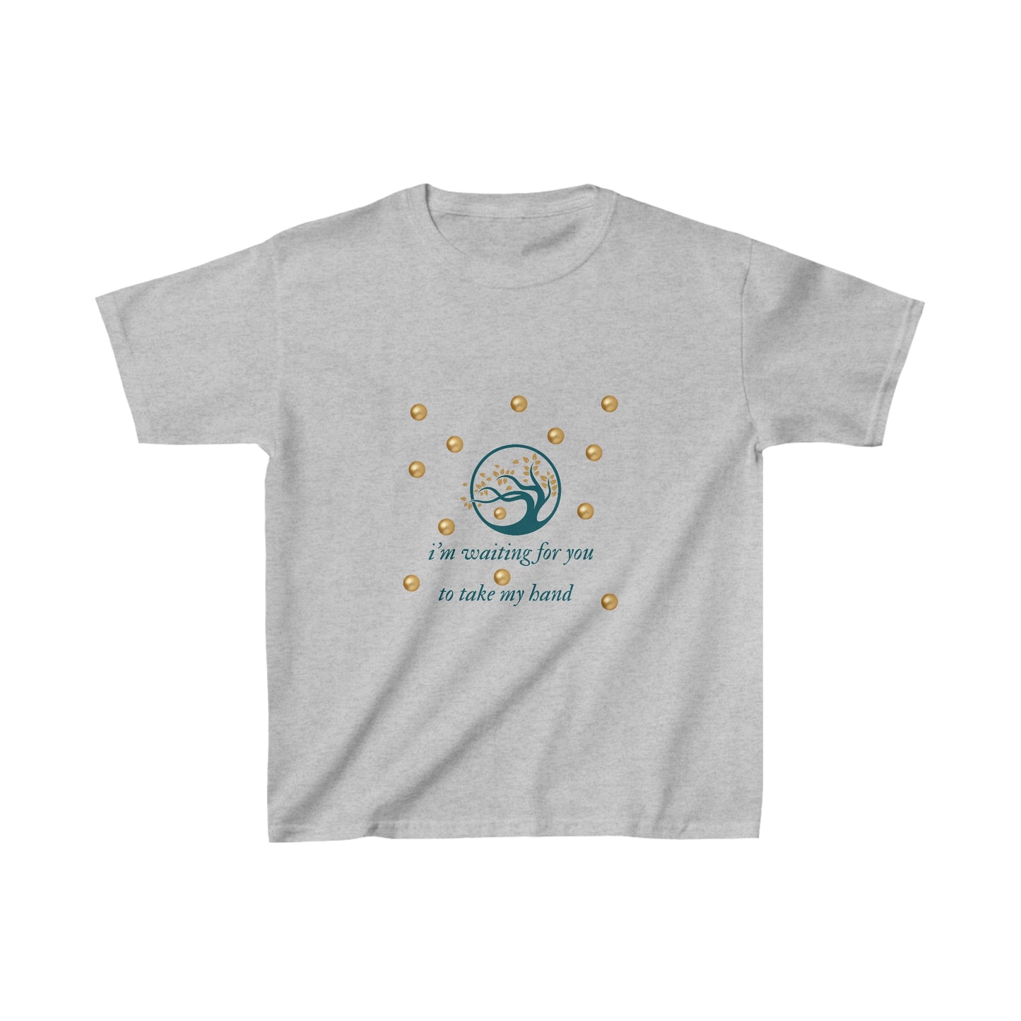 Swiftie Kids Willow waiting for you to take your hand tee