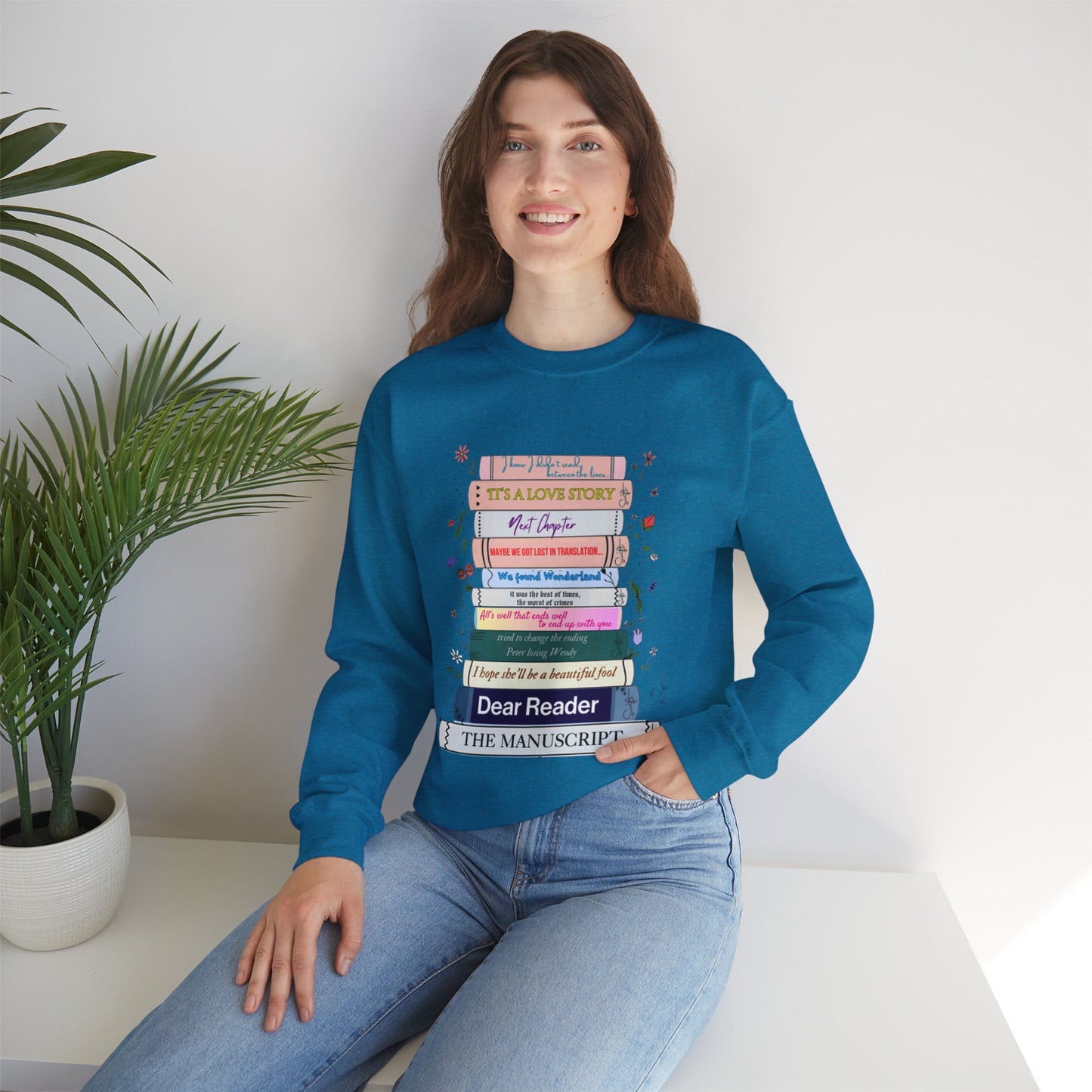 Swiftie in my reading era literature eras books sweatshirt.