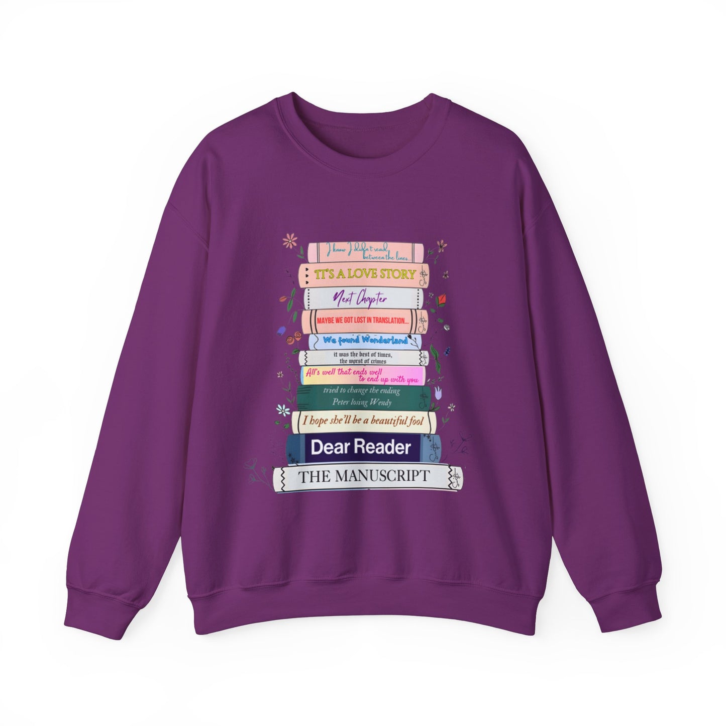 Swiftie in my reading era literature eras books sweatshirt.