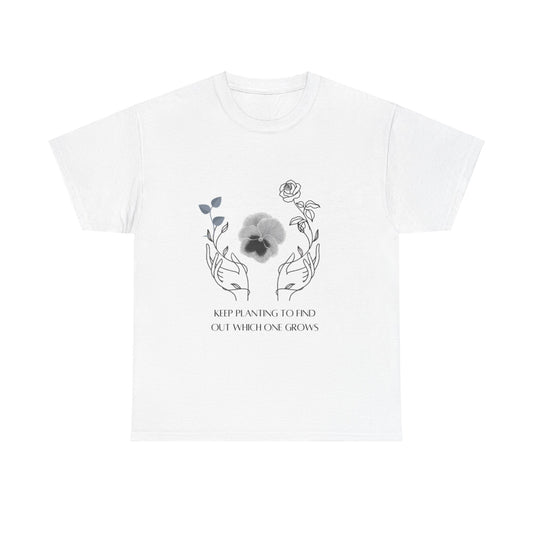 Keep planting seed, flower, rose Hanson Mmm bop tee.