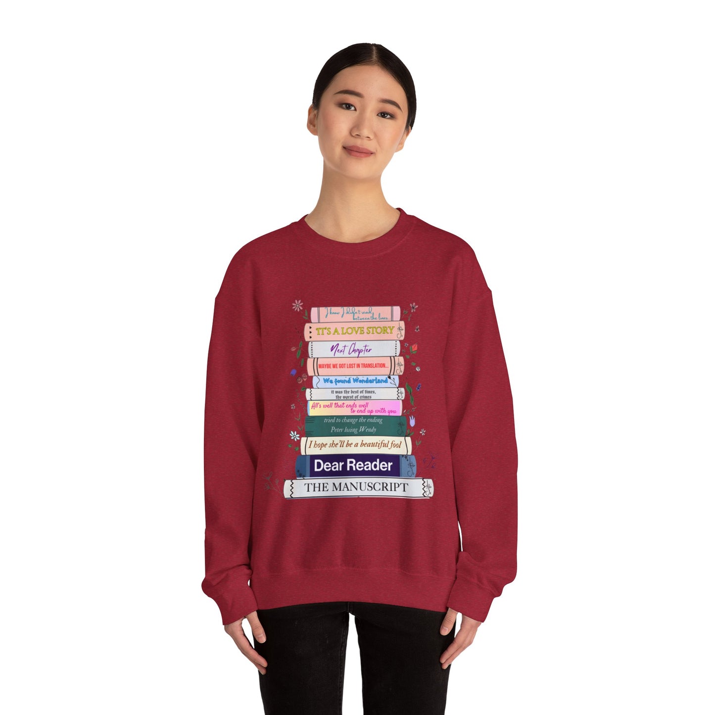 Swiftie in my reading era literature eras books sweatshirt.