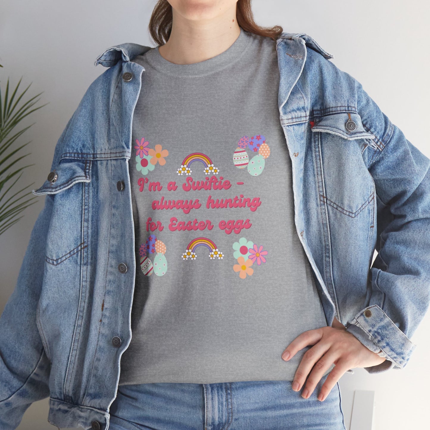 Im a Swiftie always hunting for Easter eggs t shirt with matching kids shirt available