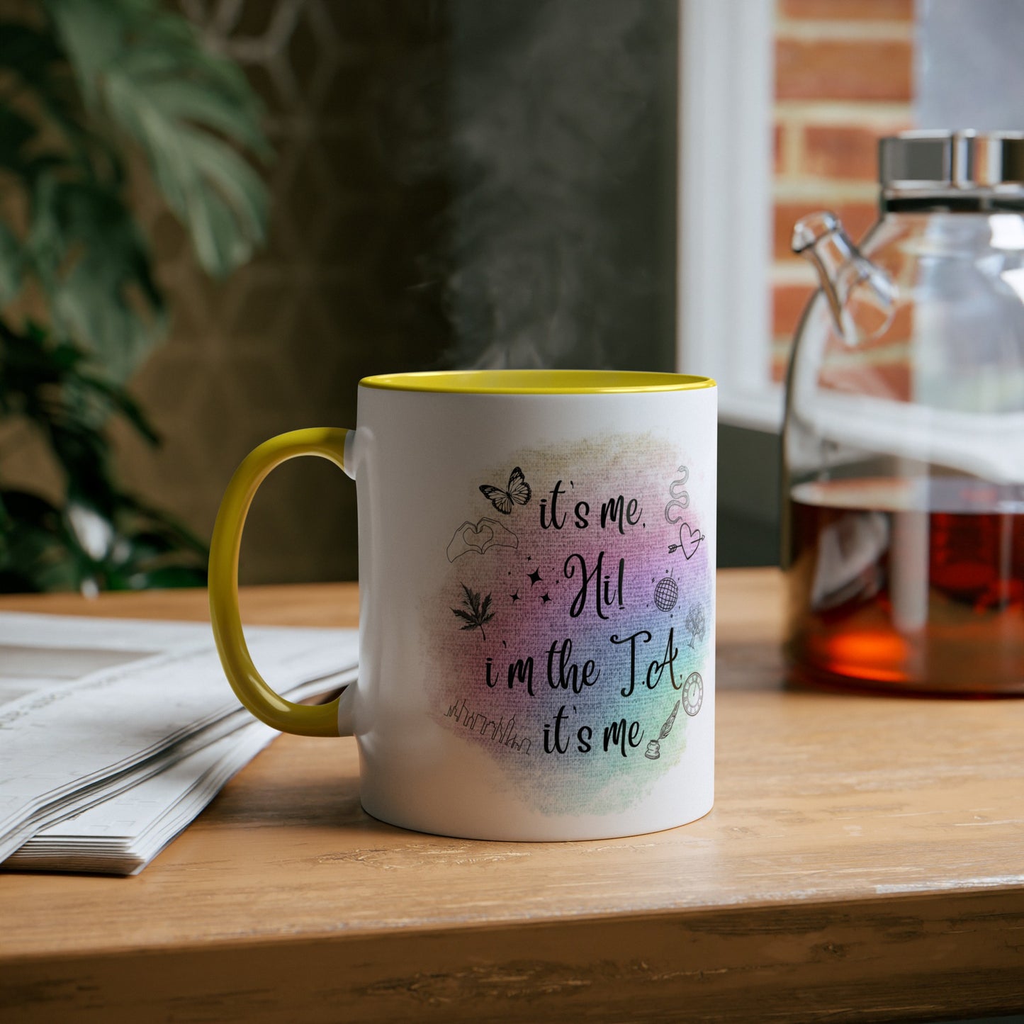 Swiftie Teaching assistant gift mug - it’s me hi I’m the TA it’s me