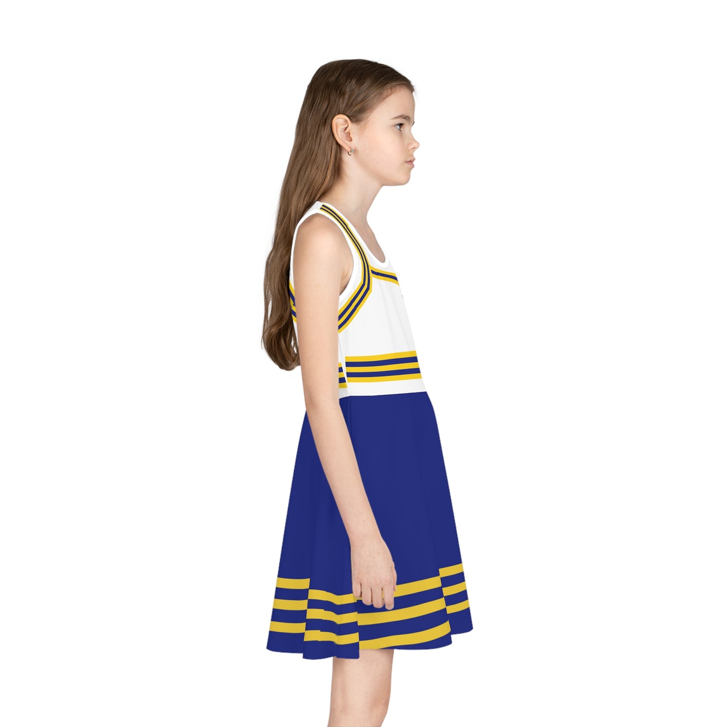 Swiftie Shake it Off cheerleader inspired costume girls' Sleeveless dress