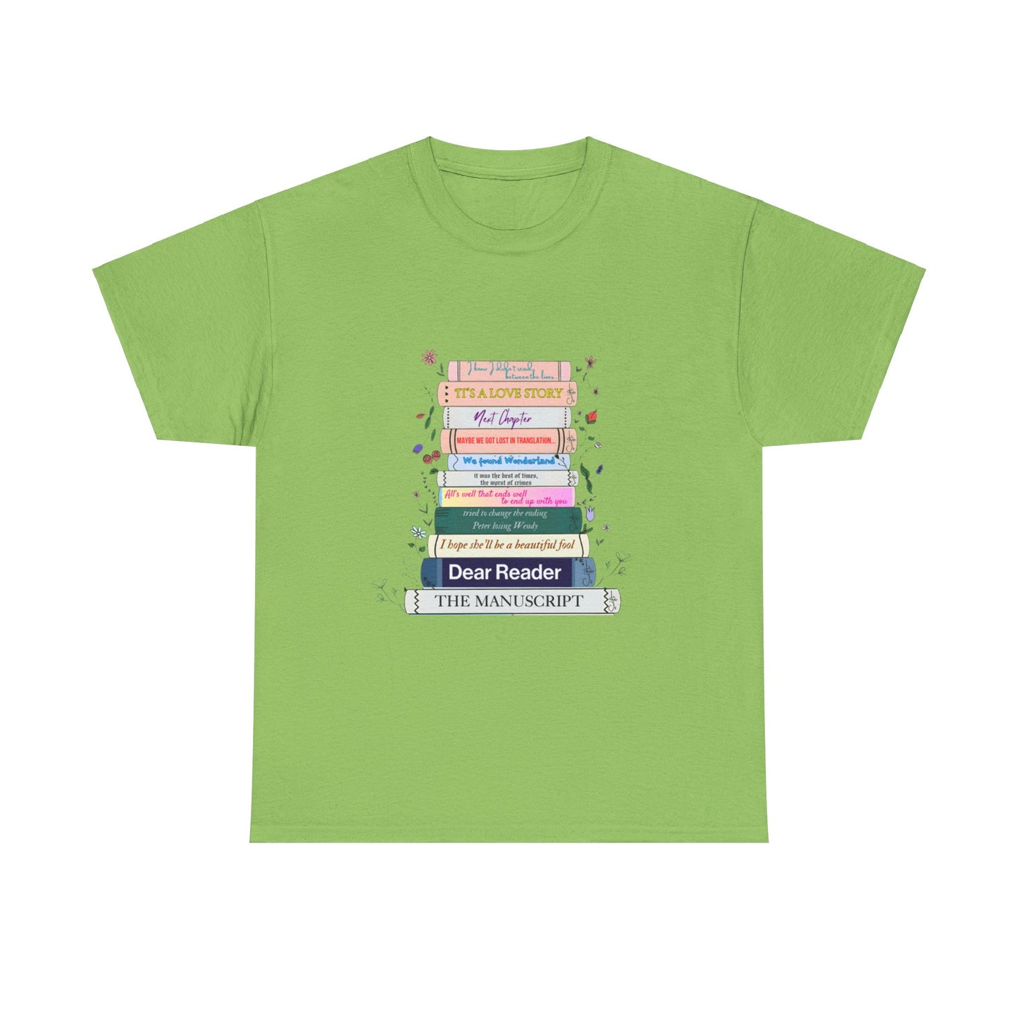 Swiftie Book themed eras literature t shirt