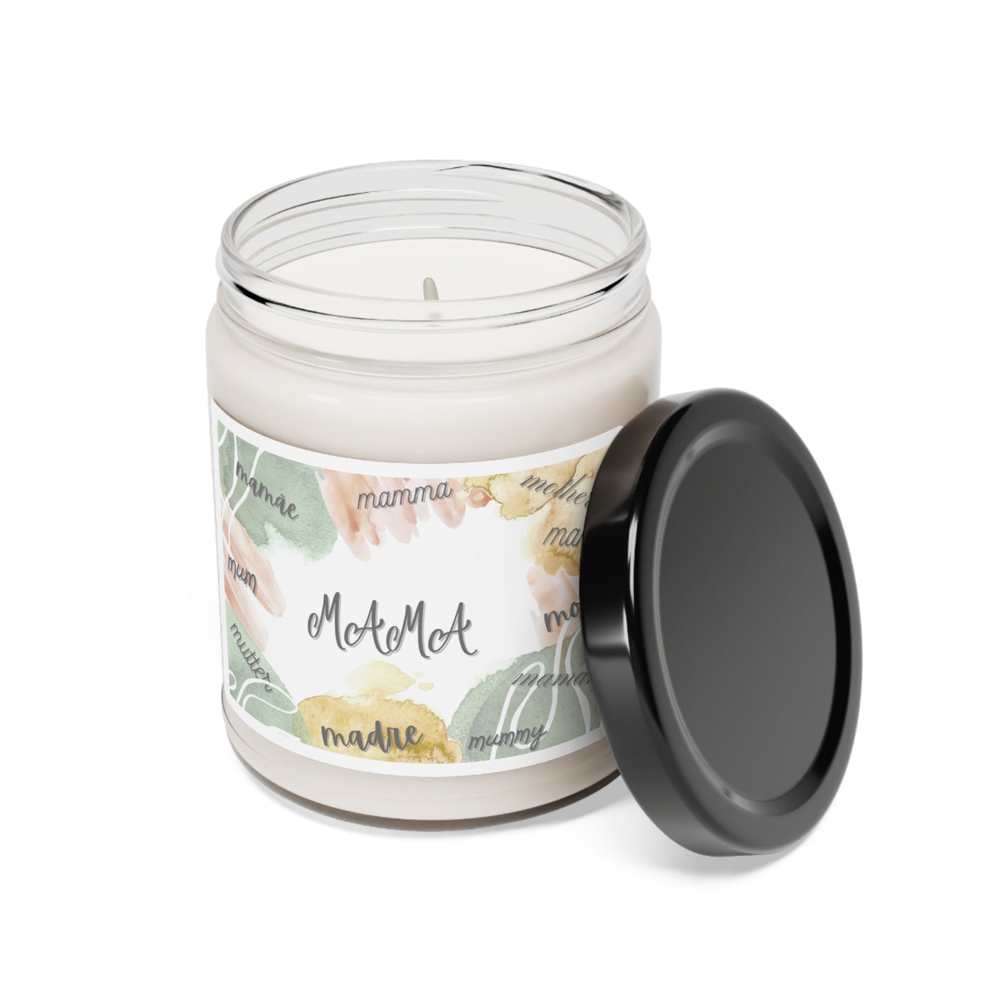 MAMA Mothers Day gift scented soy vegan candle Mum Mam Mom Maman Madre Mutter Mamma Mamãe