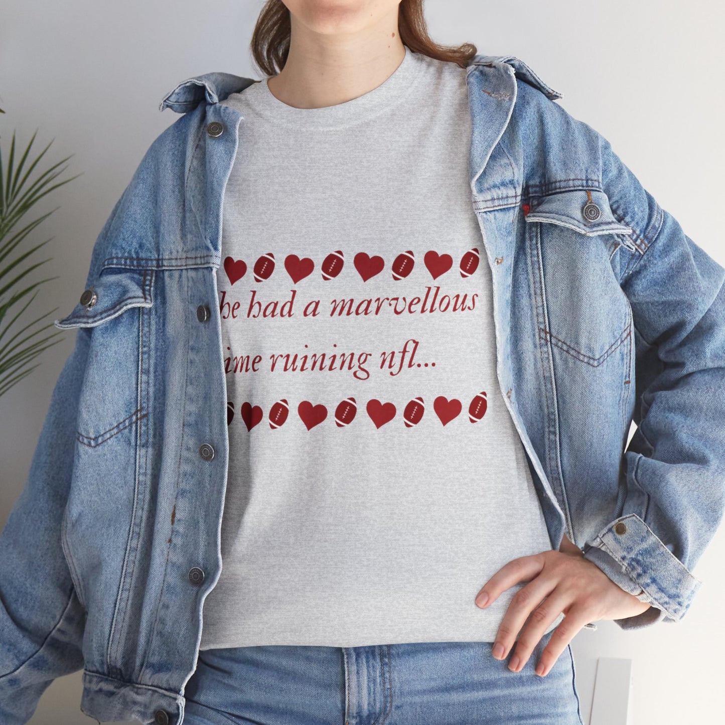 She had a marvellous time ruining nfl Taylor folklore quote Super Bowl t shirt