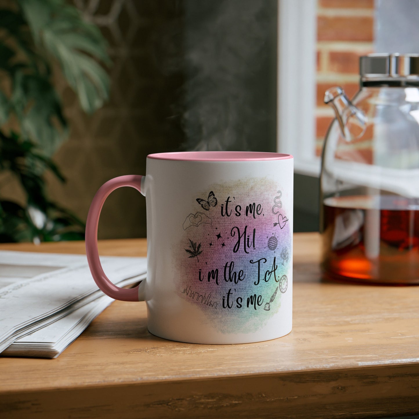 Swiftie Teaching assistant gift mug - it’s me hi I’m the TA it’s me