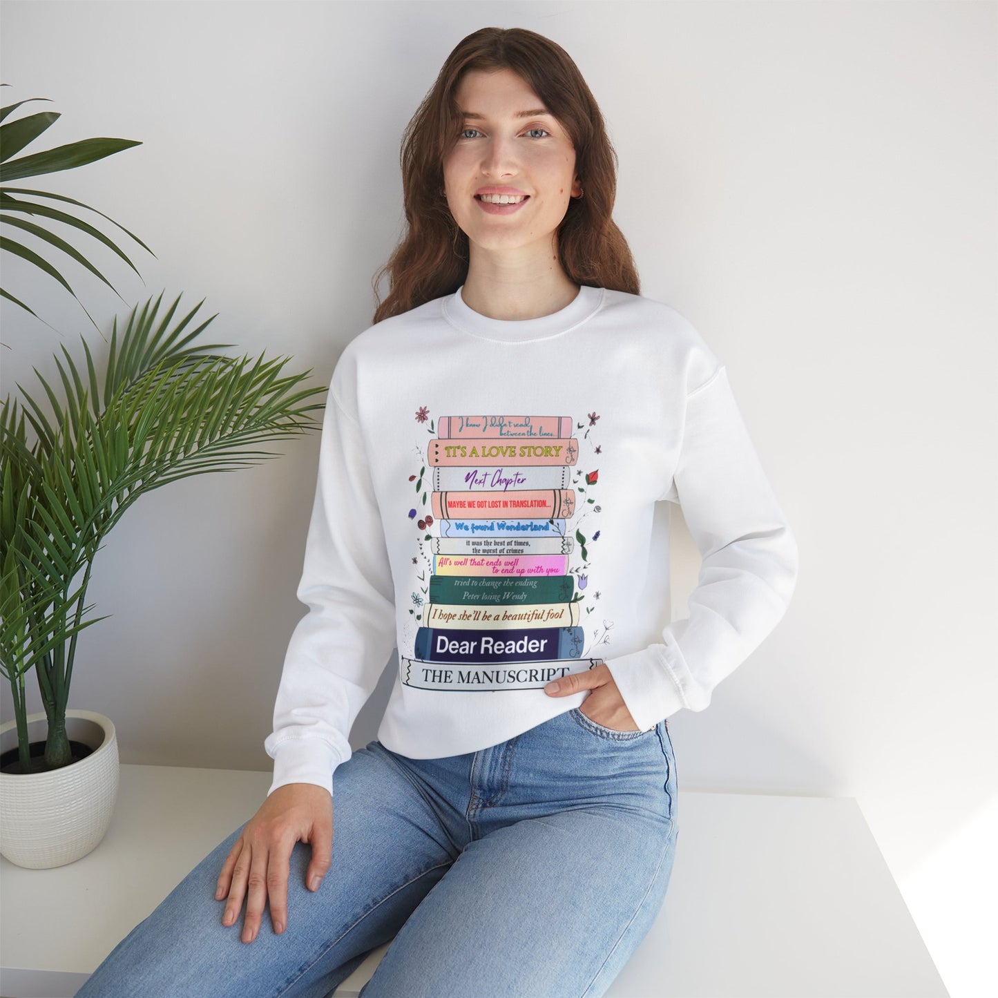 Swiftie in my reading era literature eras books sweatshirt.