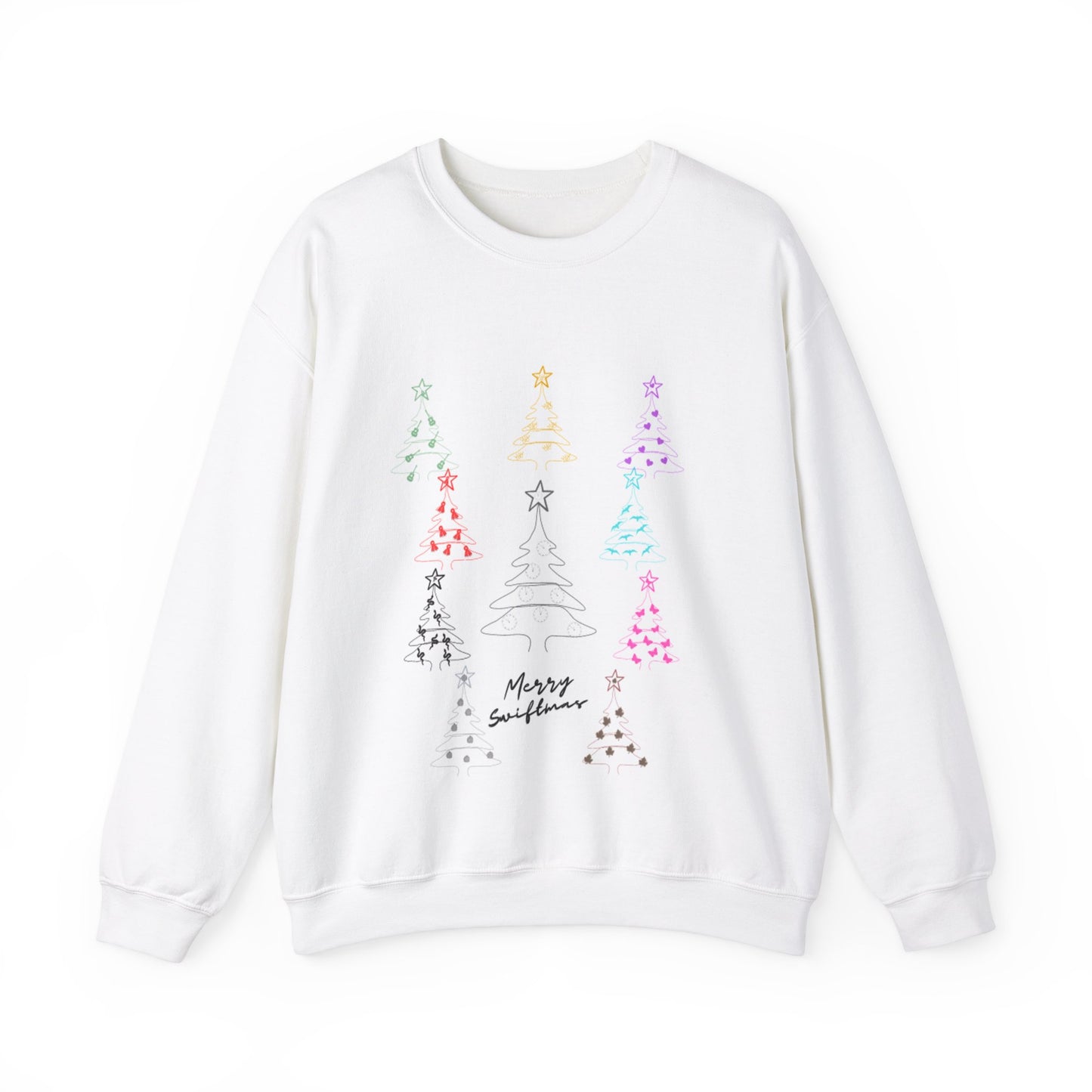 Taylor Swift eras Christmas tree crewneck sweatshirt Merry Swiftmas