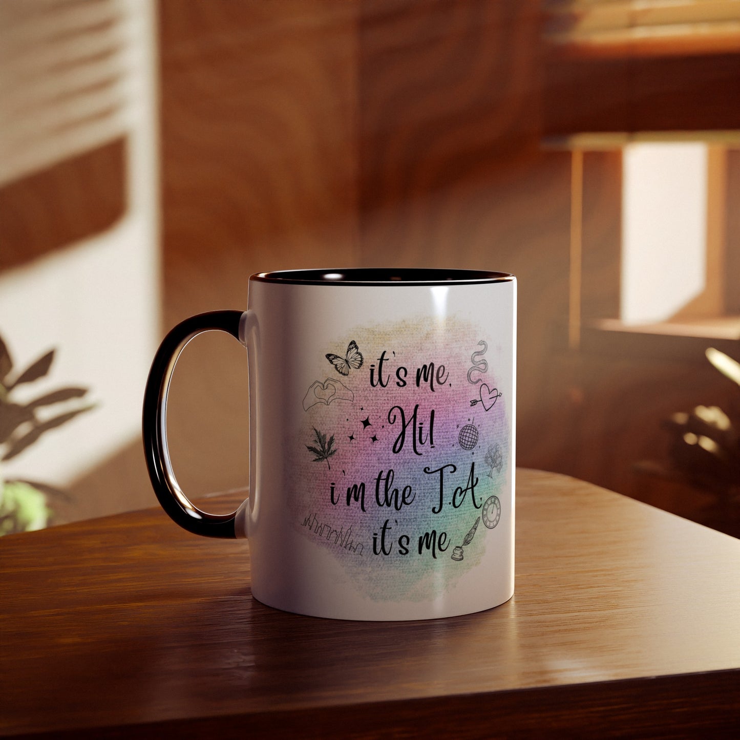 Swiftie Teaching assistant gift mug - it’s me hi I’m the TA it’s me