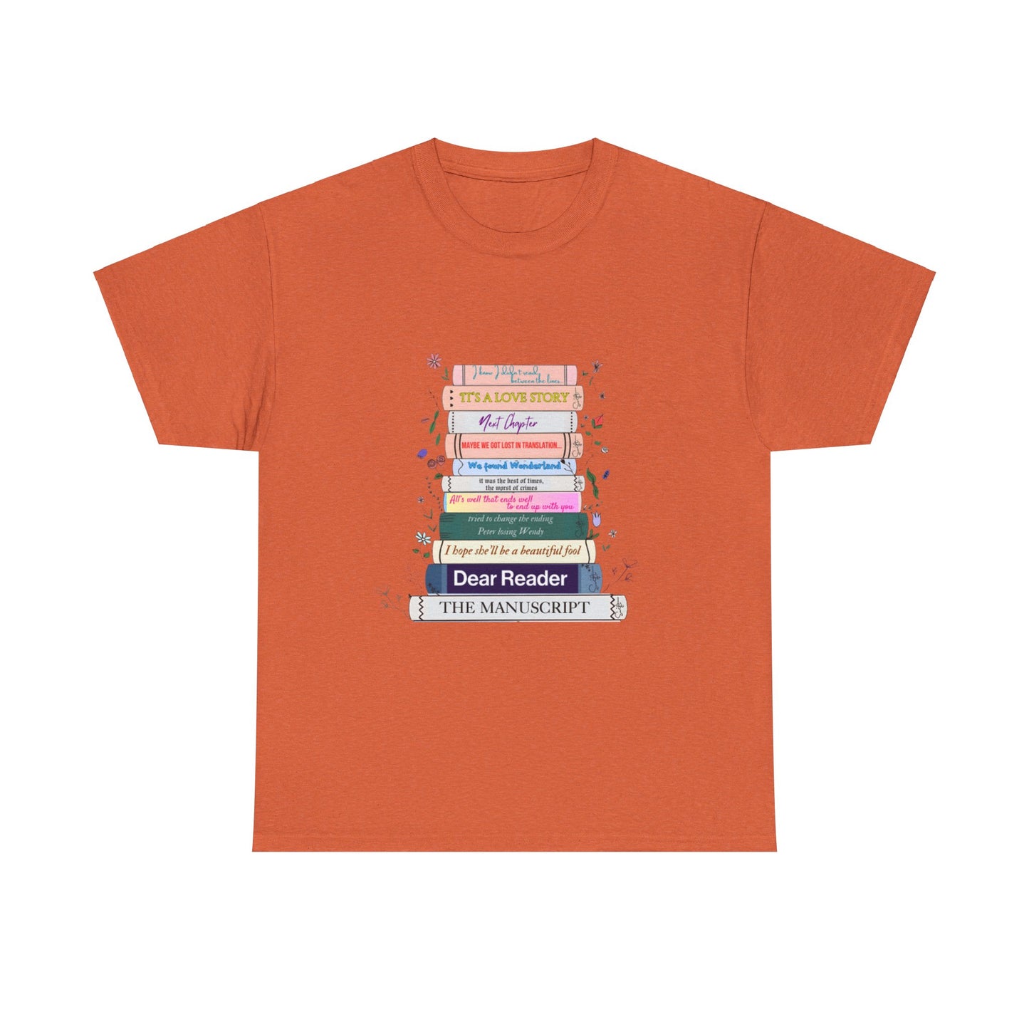 Swiftie Book themed eras literature t shirt